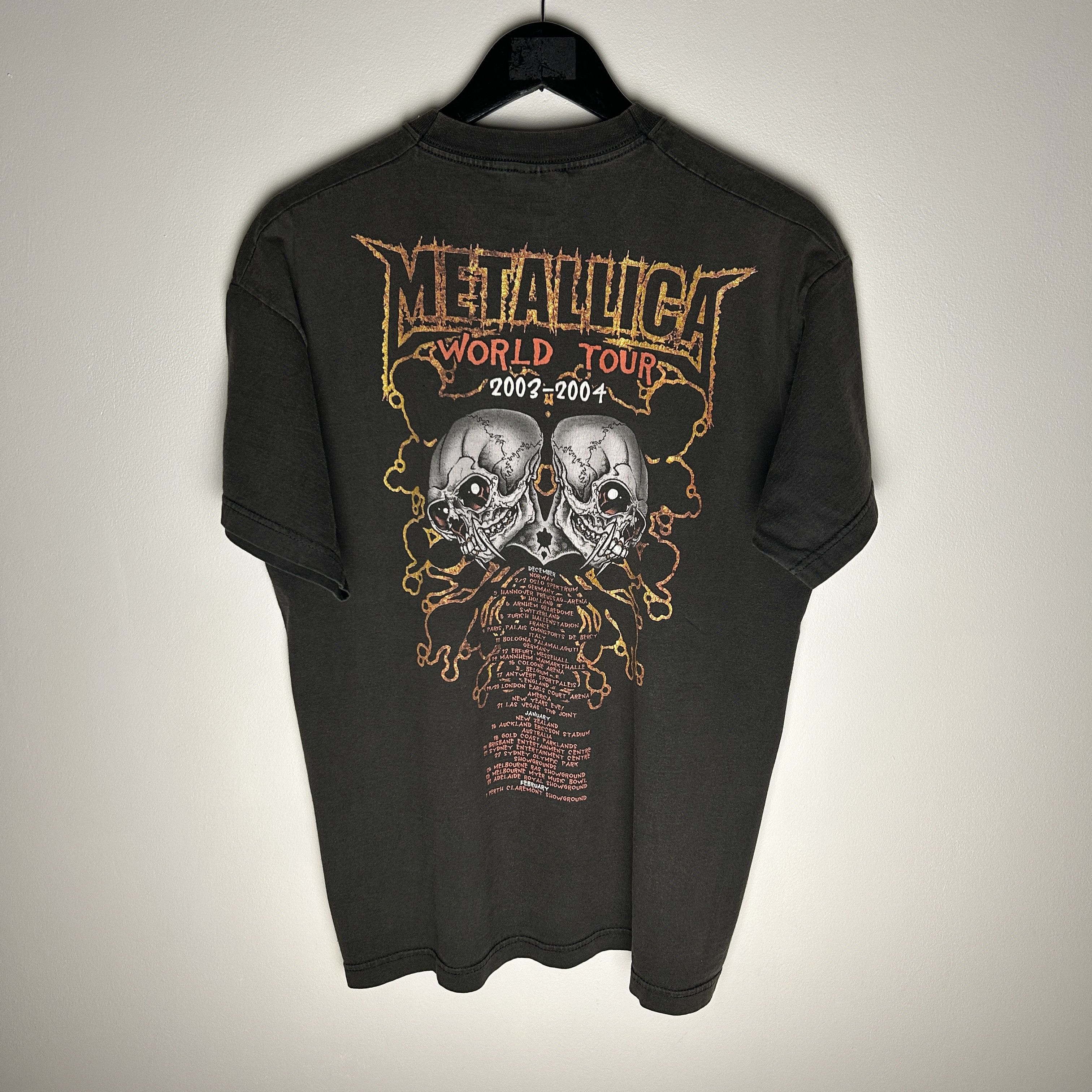 Band Tees Vintage Metallica 2003 Pushead Band T-shirt Size US L / EU 52-54 / 3 - 2 Thumbnail