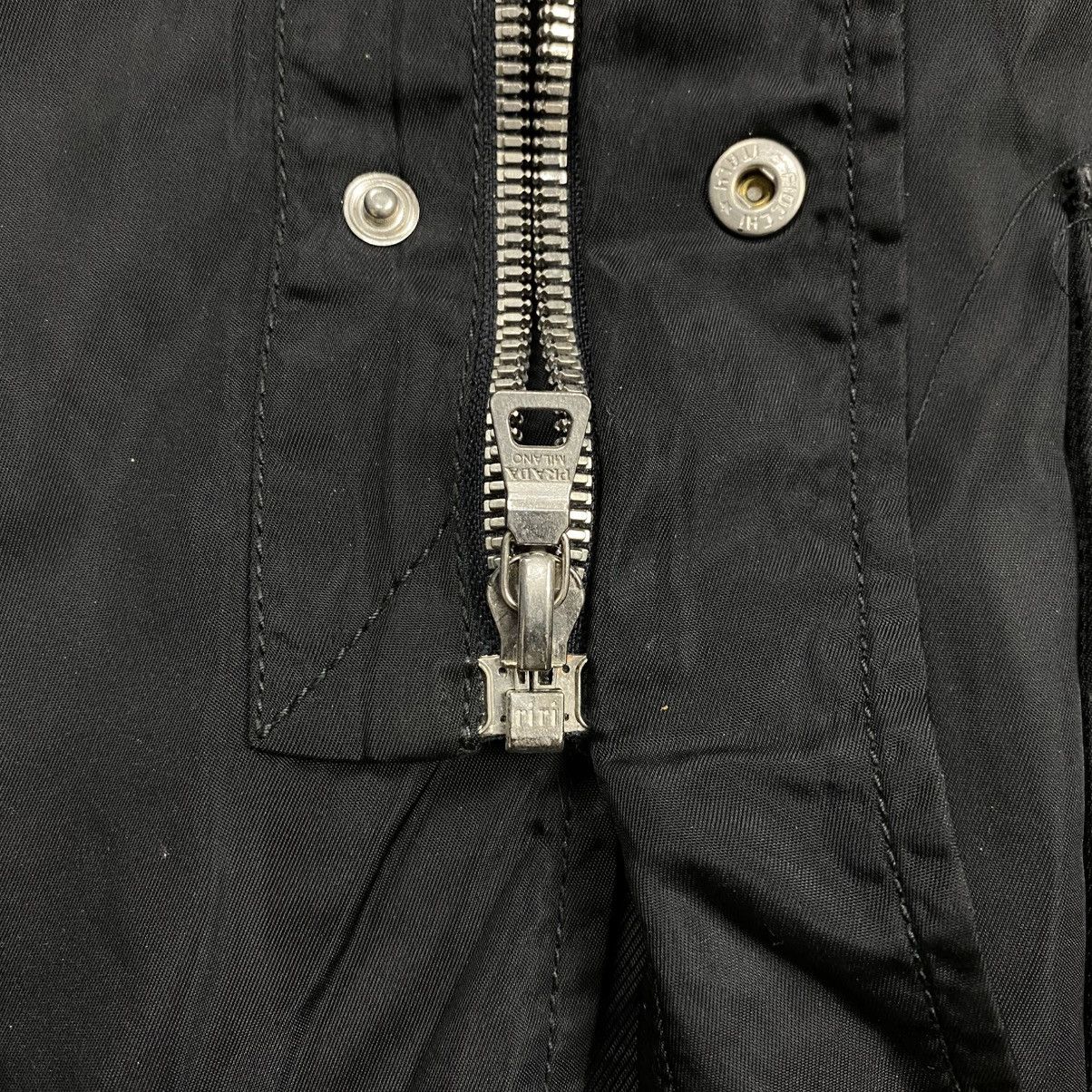 Prada jacket mix leather