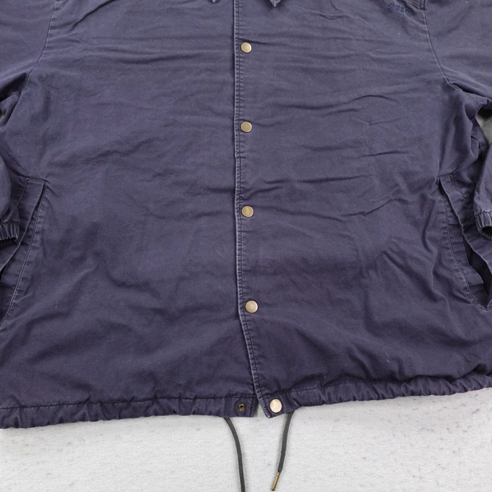 Vintage 5.11 Tactical Jacket Men 2XL Navy Blue Lined Snap Front Utility Bomber Work Coat Size US XXL / EU 58 / 5 - 3 Thumbnail