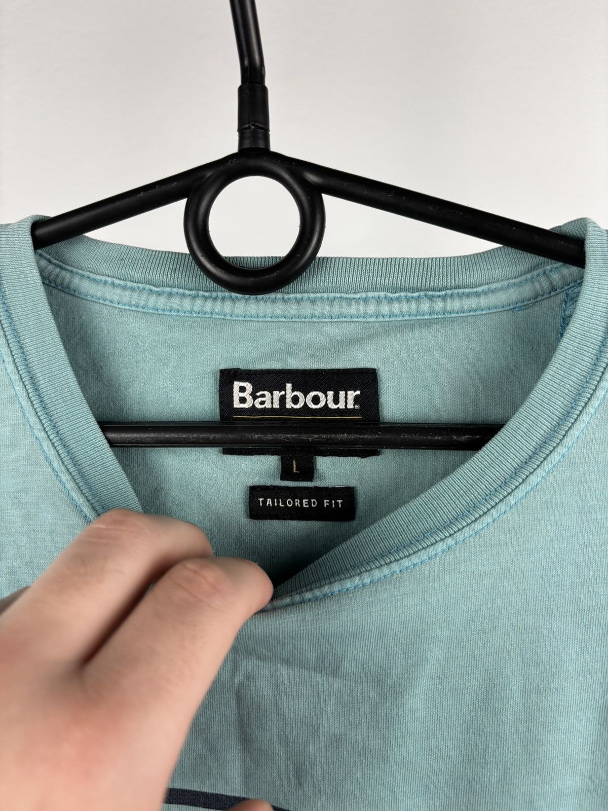 Barbour Barbour international big logo t shirt size L Size US L / EU 52-54 / 3 - 3 Thumbnail