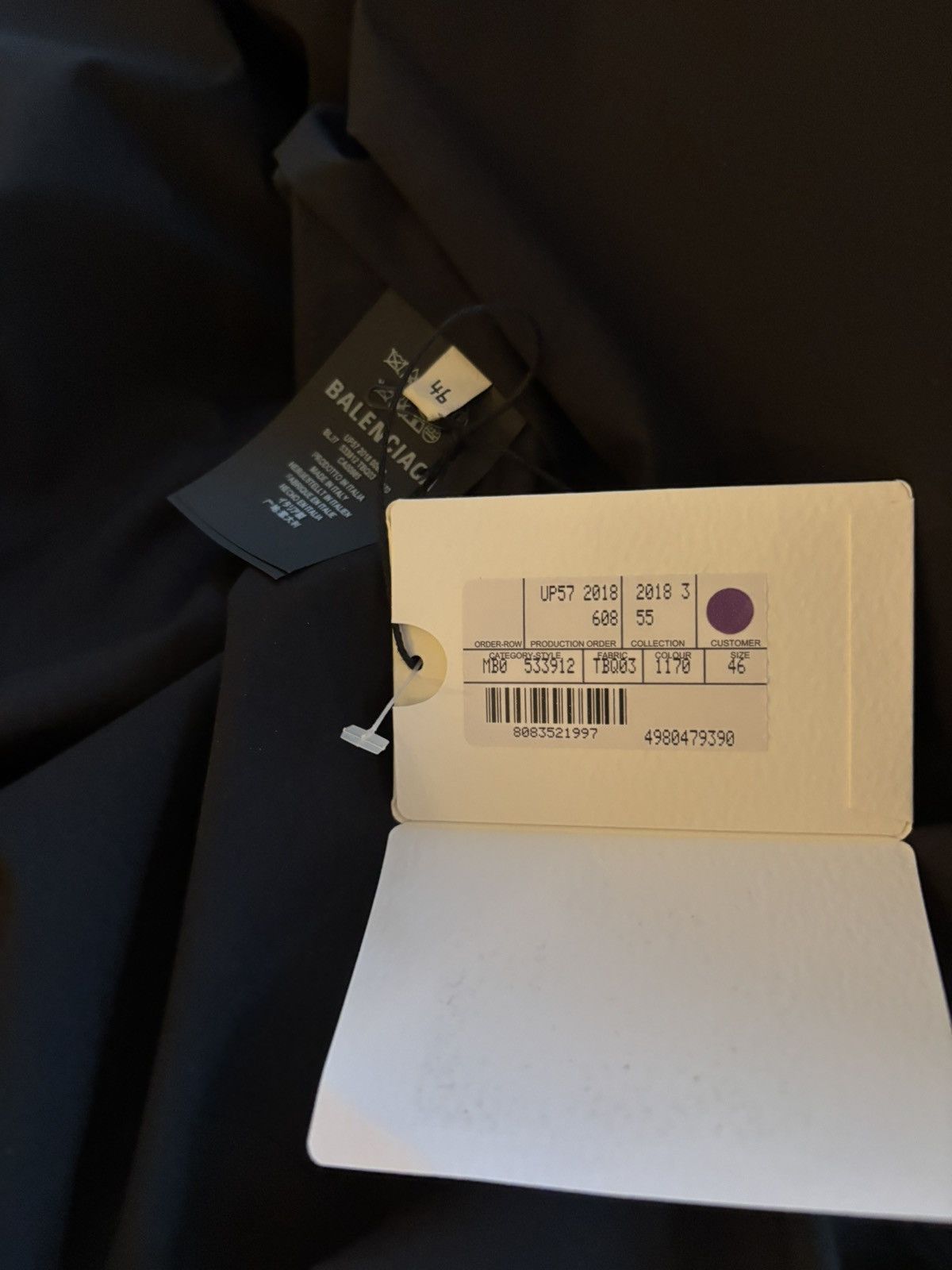 Balenciaga Balenciaga Oversized Puffer Jacket AW18 Size US S / EU 44-46 / 1 - 13 Thumbnail