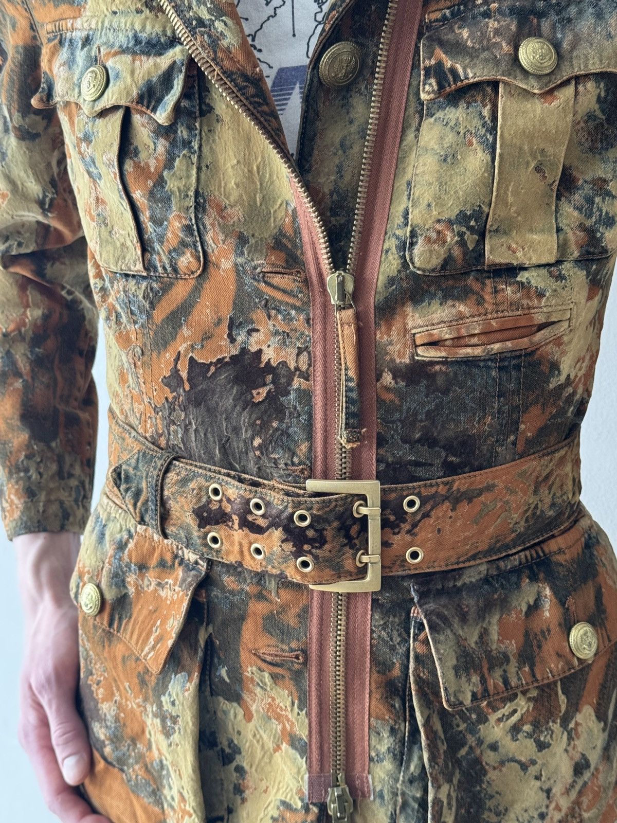 Jean Paul Gaultier 2000s Gaultier Jumpsuit Size 44R - 5 Thumbnail
