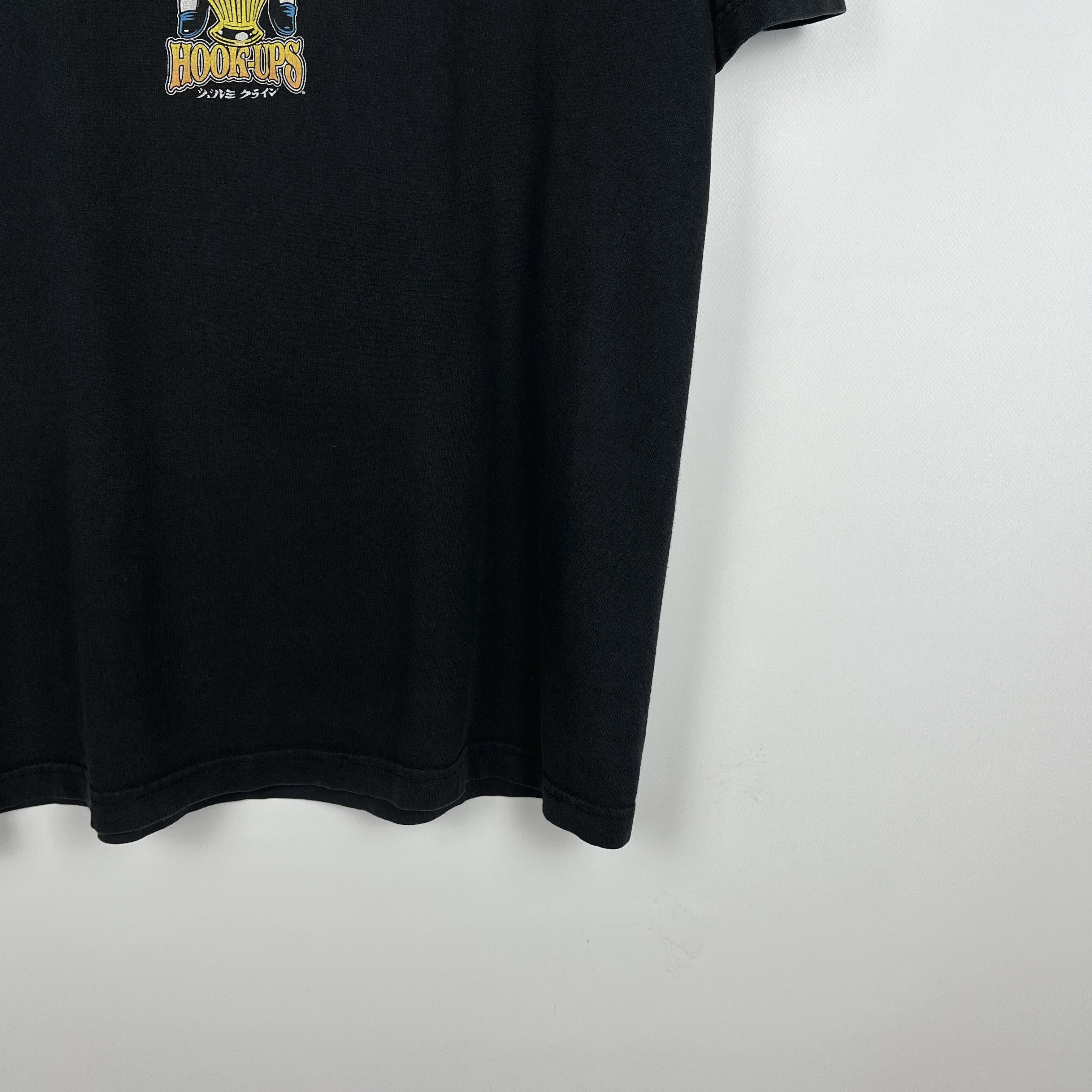 Hook-Ups Vintage Hook Ups Anime Y2K Big Logo T Shirt 2000’s Size US L / EU 52-54 / 3 - 3 Thumbnail