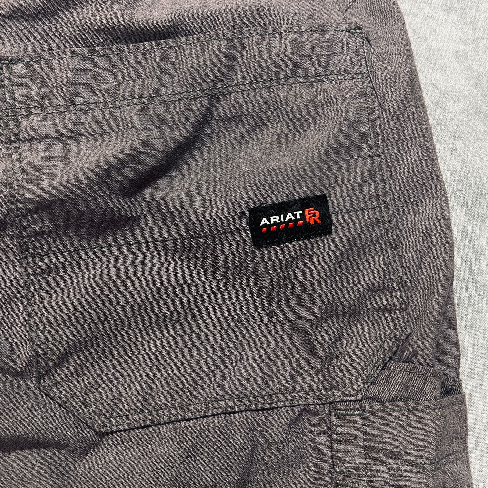 Ariat Ariat FR M4 Relaxed Bootcut ripstop utility carpenter pants Size US 36 / EU 52 - 13 Thumbnail