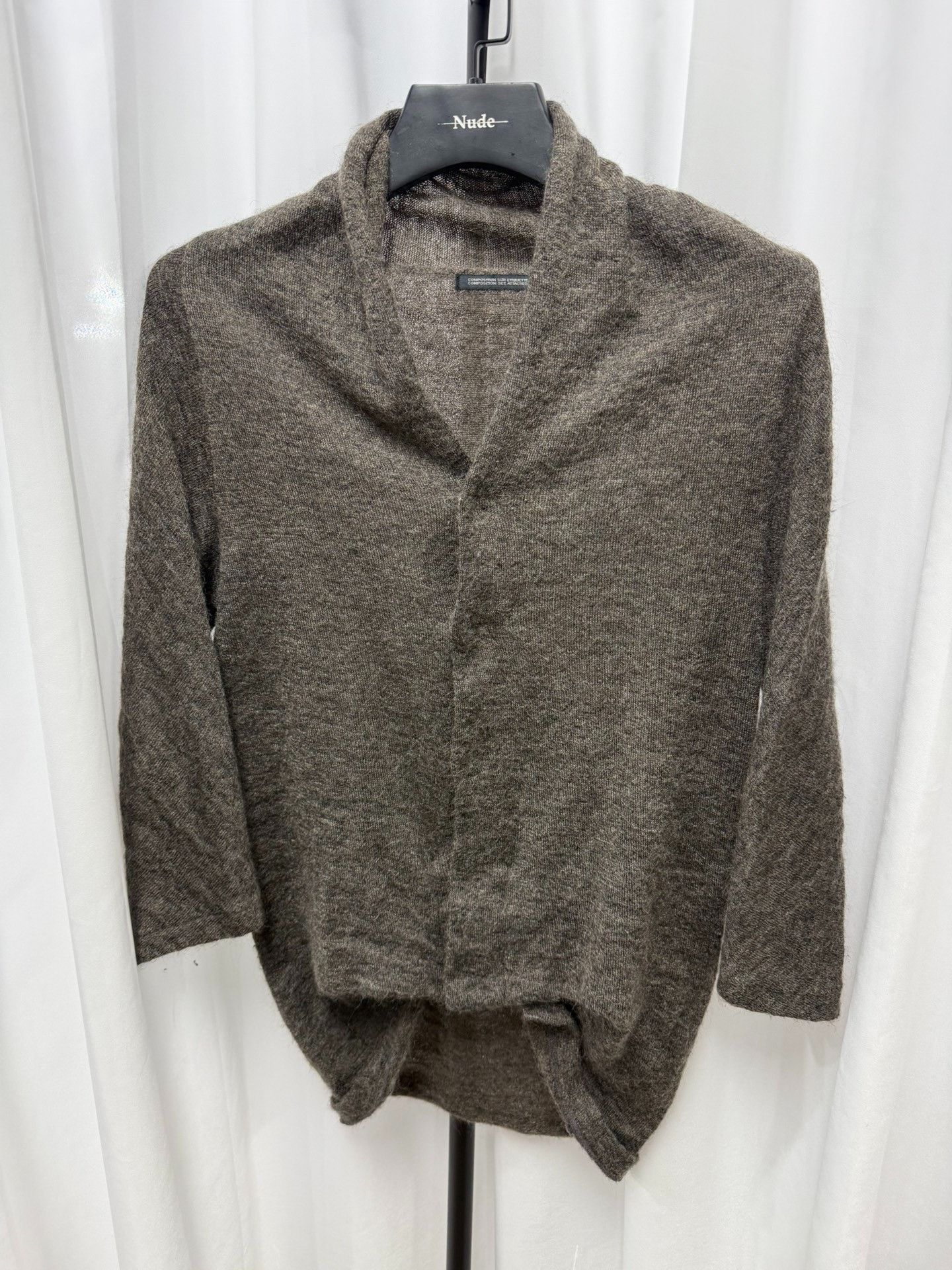 Y's Yohji Yamamoto Y's Mohair Cape Cardigan Size L / US 10 / IT 46 - 1 Thumbnail
