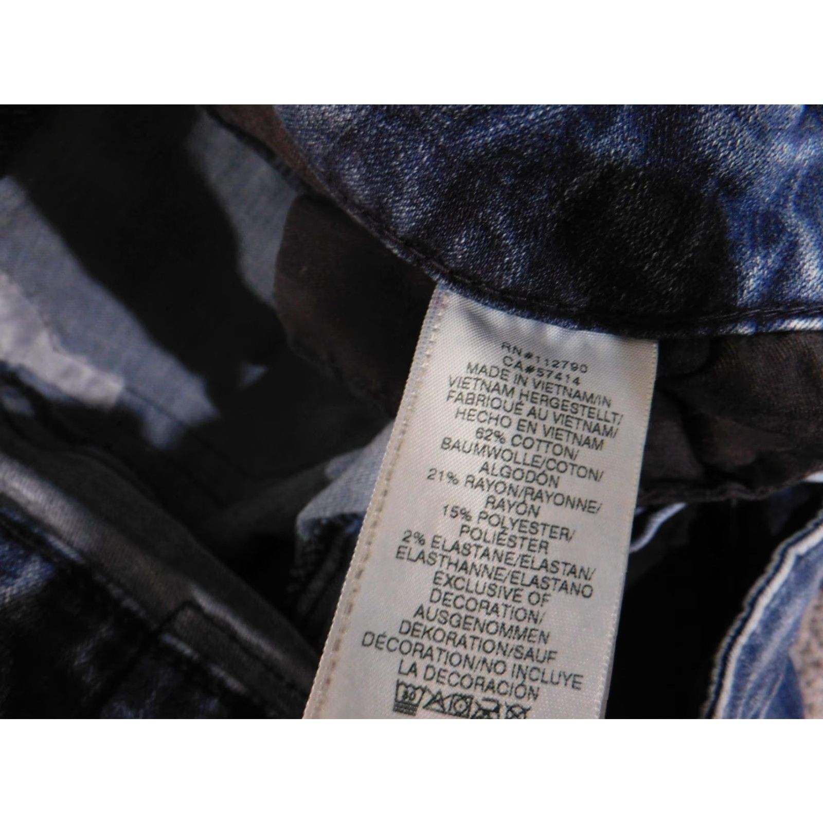 True Religion true religion jeans Women Skinny Jeans 28 Blue Denim Zip Ankle Stretch Vintage Cowboy 28in Inseam Womens Size 26" / US 2 / IT 38 - 6 Thumbnail