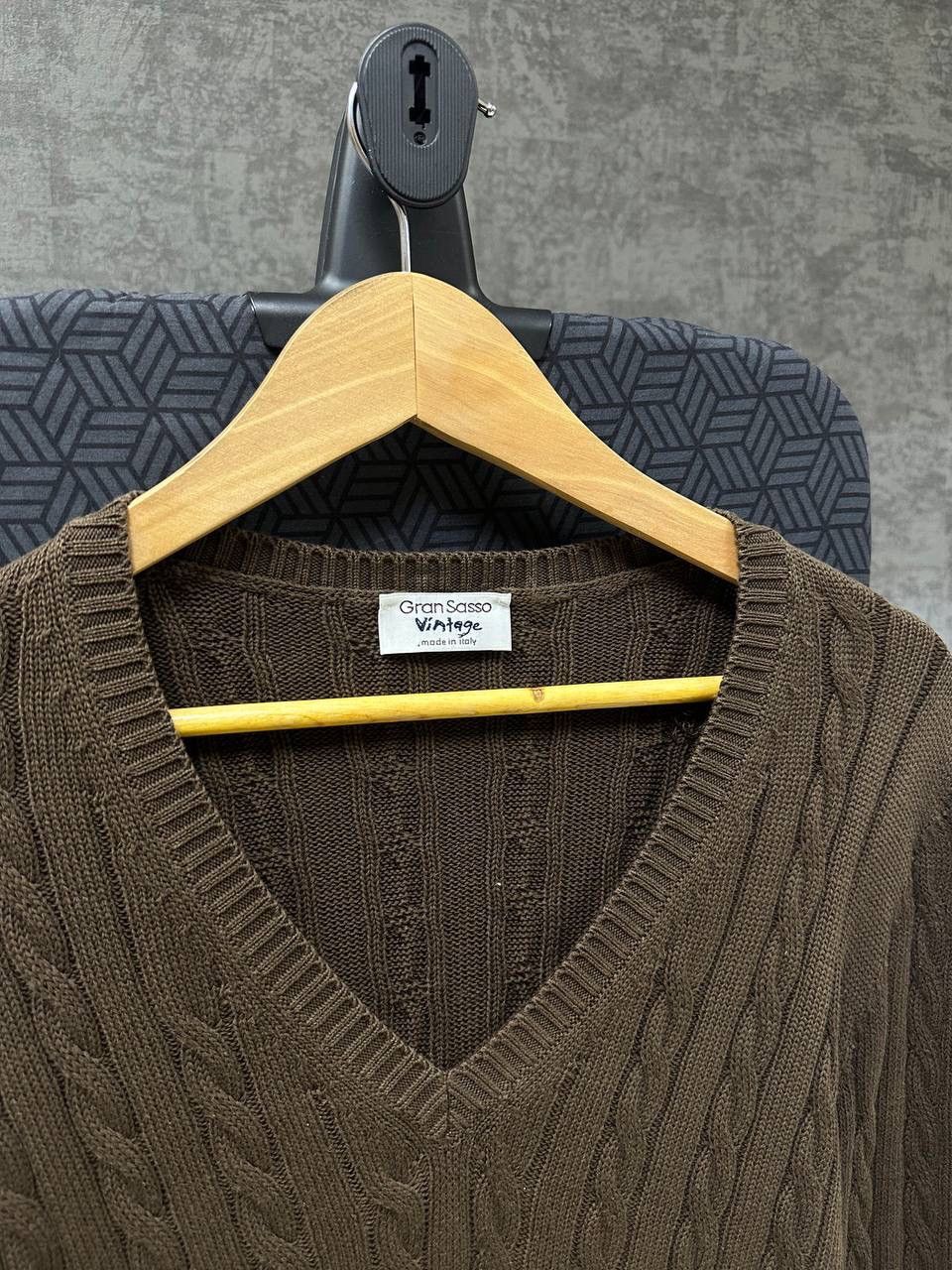 Gran Sasso × Vintage Vintage Gran Sasso Brown Jumper For Women Sweater Size M / US 6-8 / IT 42-44 - 10 Thumbnail