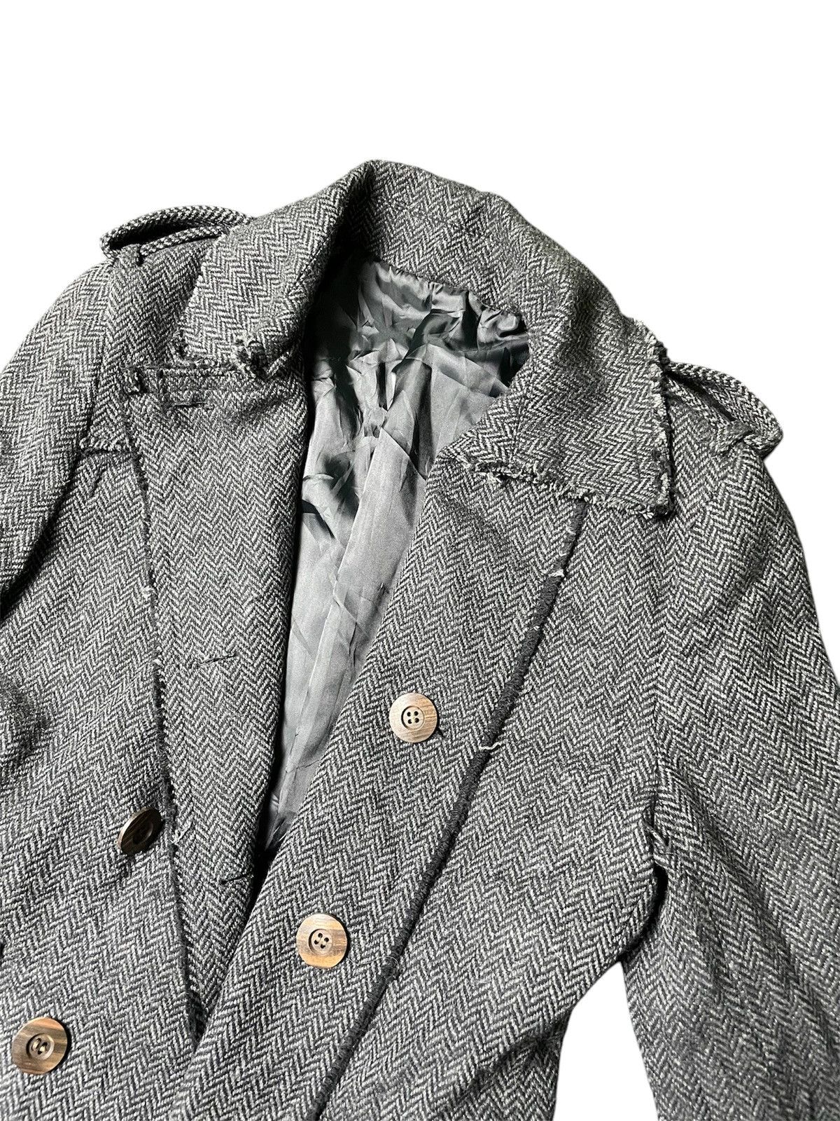 Comme Ca Ism × If Six Was Nine × Japanese Brand Comme ça Du Mode ✔️ Gothic/Punk inspired Trench Coat Size US M / EU 48-50 / 2 - 9 Thumbnail