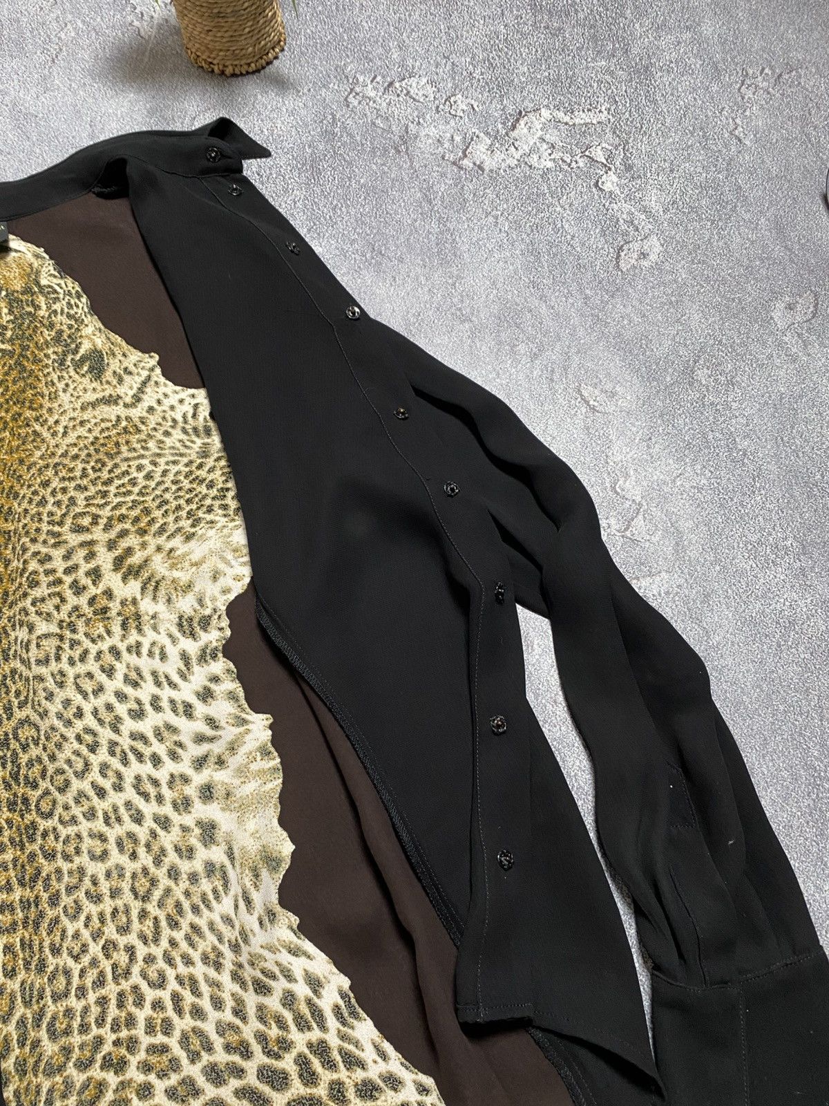 Jean Paul Gaultier Jean Paul Gaultier Blouse Femme Leopard Printed shirt brown Size M / US 6-8 / IT 42-44 - 2 Thumbnail