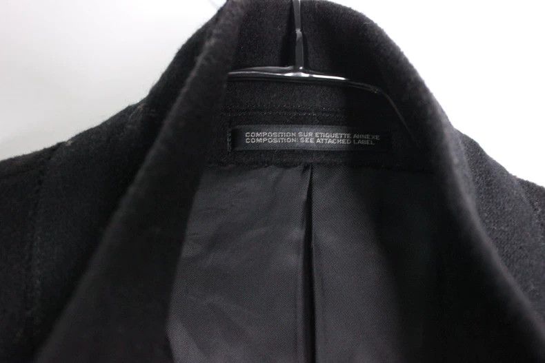 Yohji Yamamoto Yohji Yamamoto size 2 13aw asymmetric patchwork blazer 250 Size 36R - 7 Thumbnail
