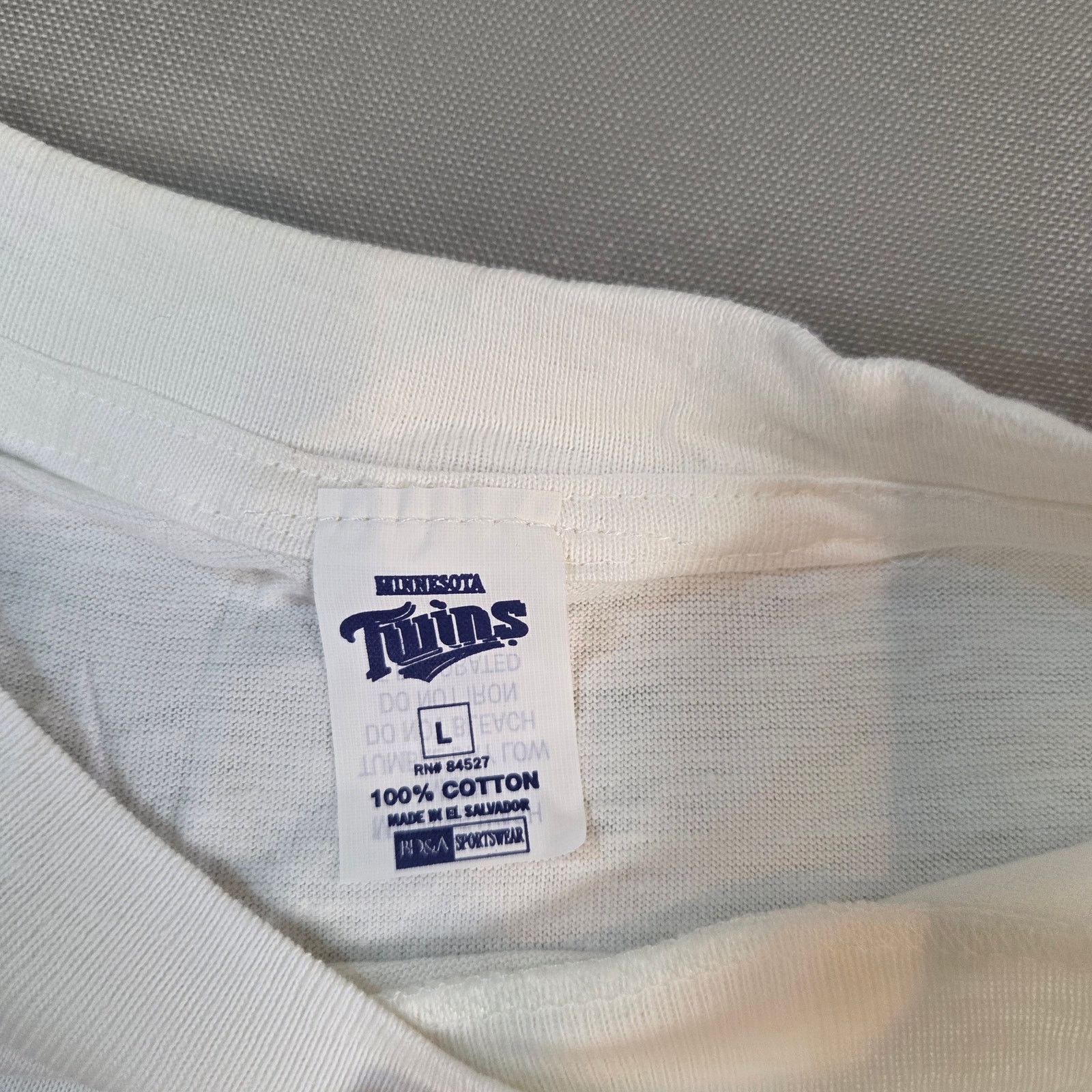 Twins 1997 Kirby Puckett Weekend Twins Target Promo Tee L Size US L / EU 52-54 / 3 - 4 Thumbnail
