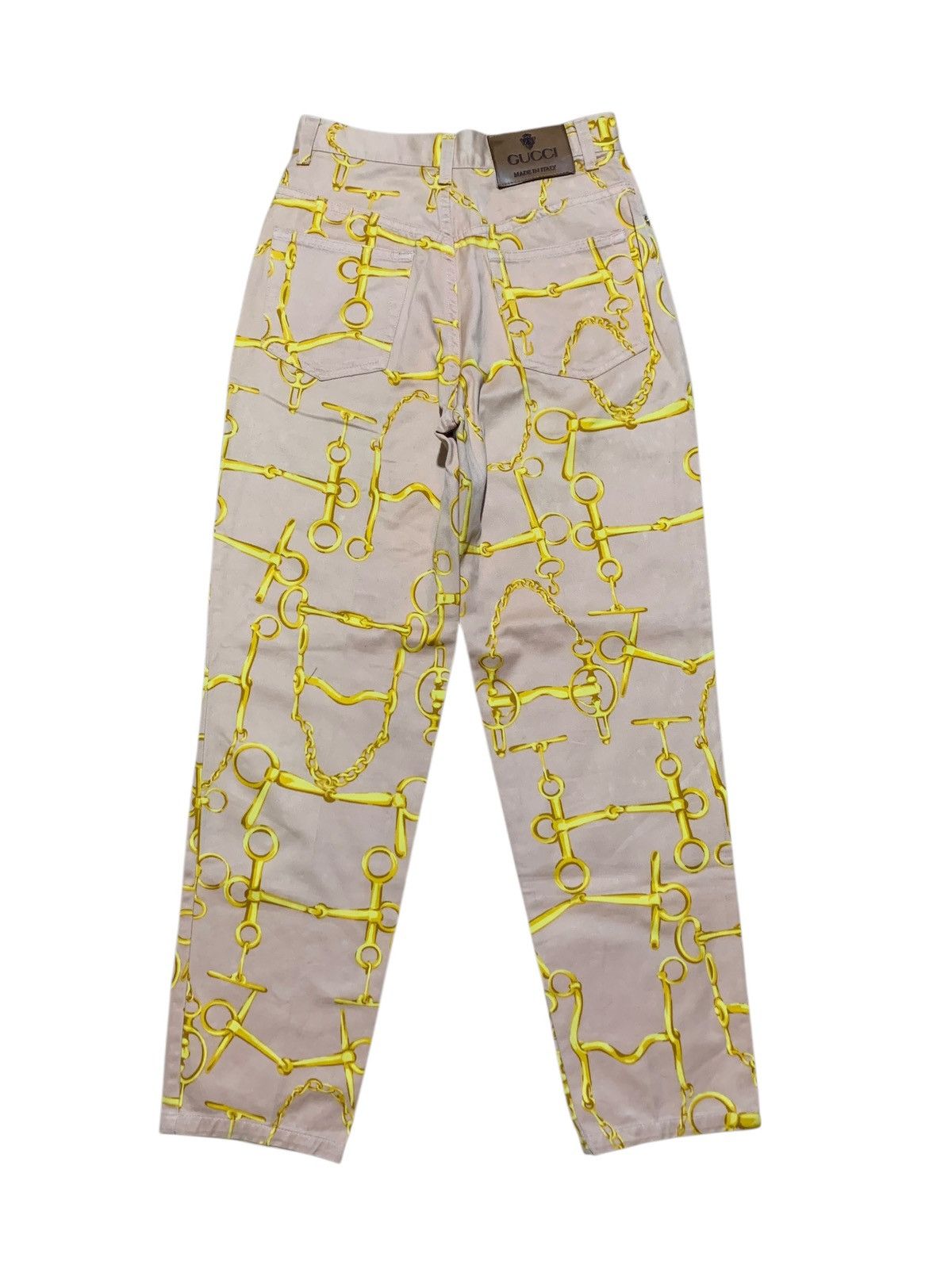Gucci 1990s Gucci Tom Ford horsebit coral pants Size 26" / US 2 / IT 38 - 7 Thumbnail