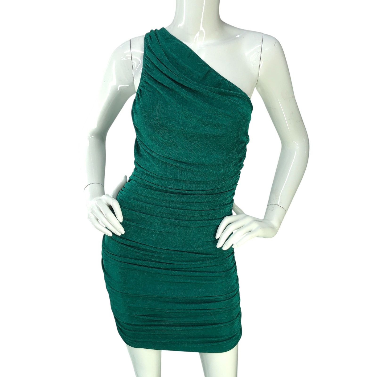 Lioness Lioness Size XXS Dress The Goddess Mini One Shoulder Ruched Size XXS / US 00 / IT 34 - 11 Thumbnail