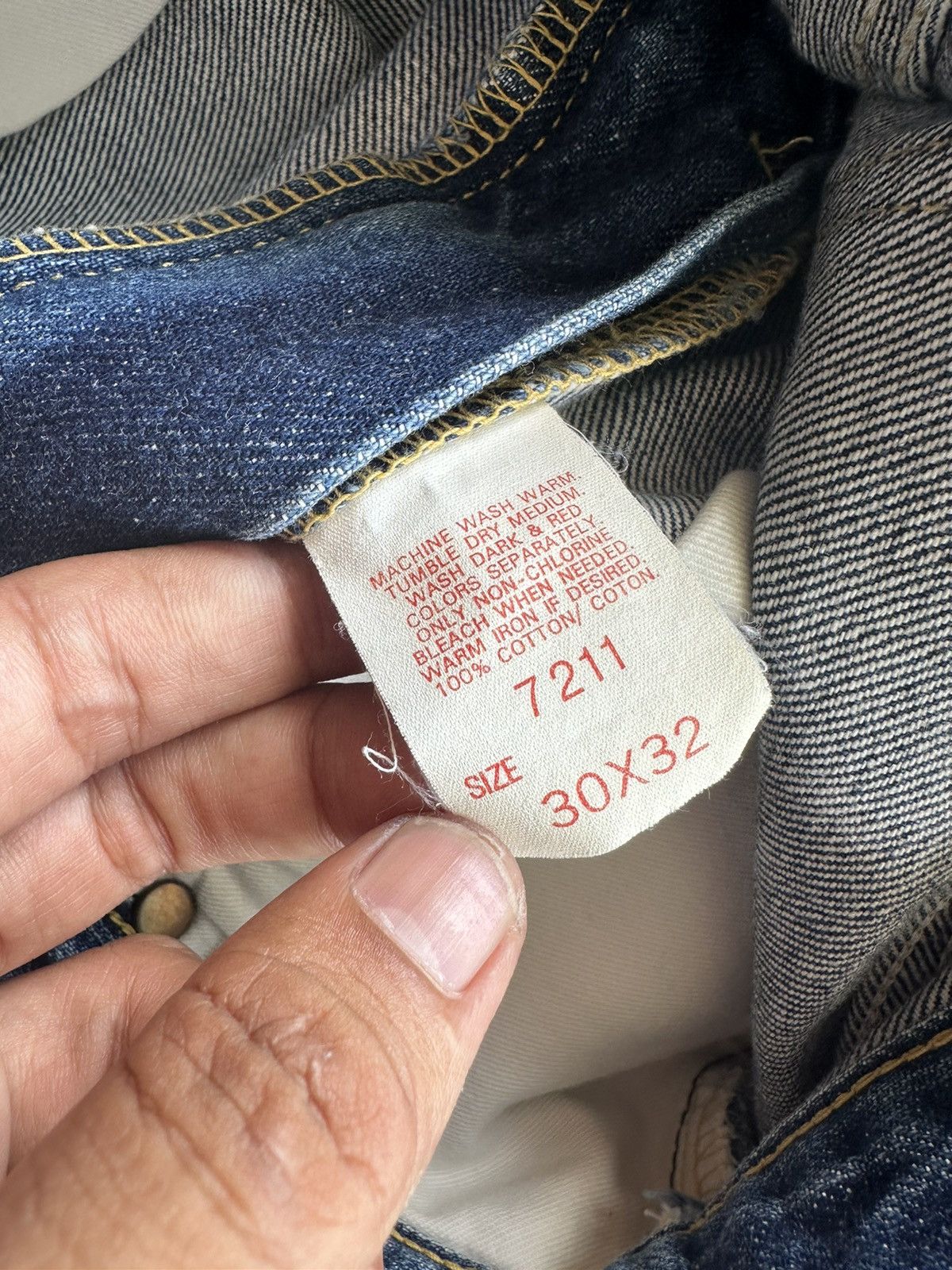 Lee × Vintage Miss Lee Rider Vintage Highwaist Denim F87 Size 26" / US 2 / IT 38 - 10 Thumbnail