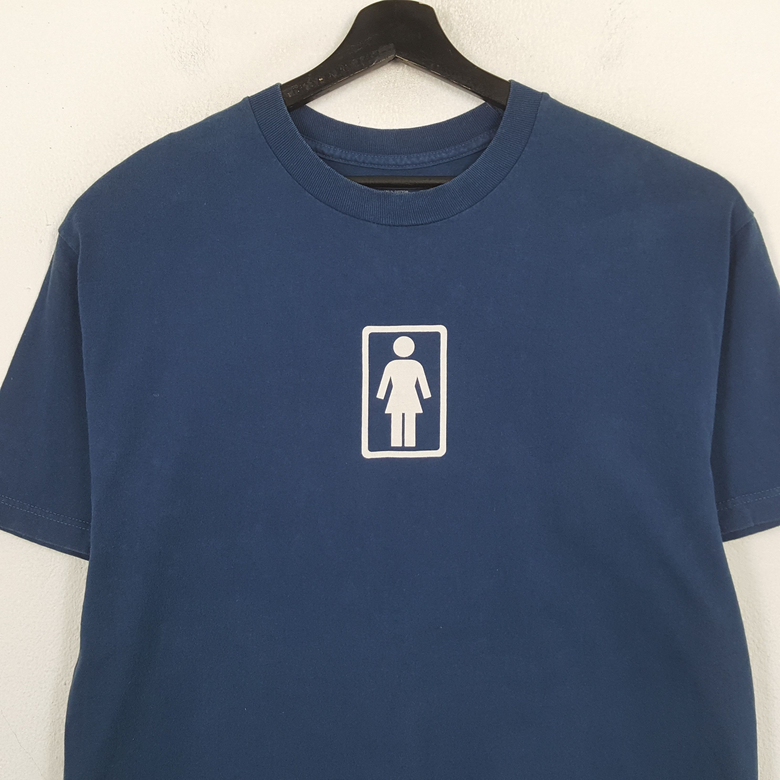 Vintage Girl Skateboards Streetwear Style Tshirt RR14 Size US L / EU 52-54 / 3 - 2 Thumbnail