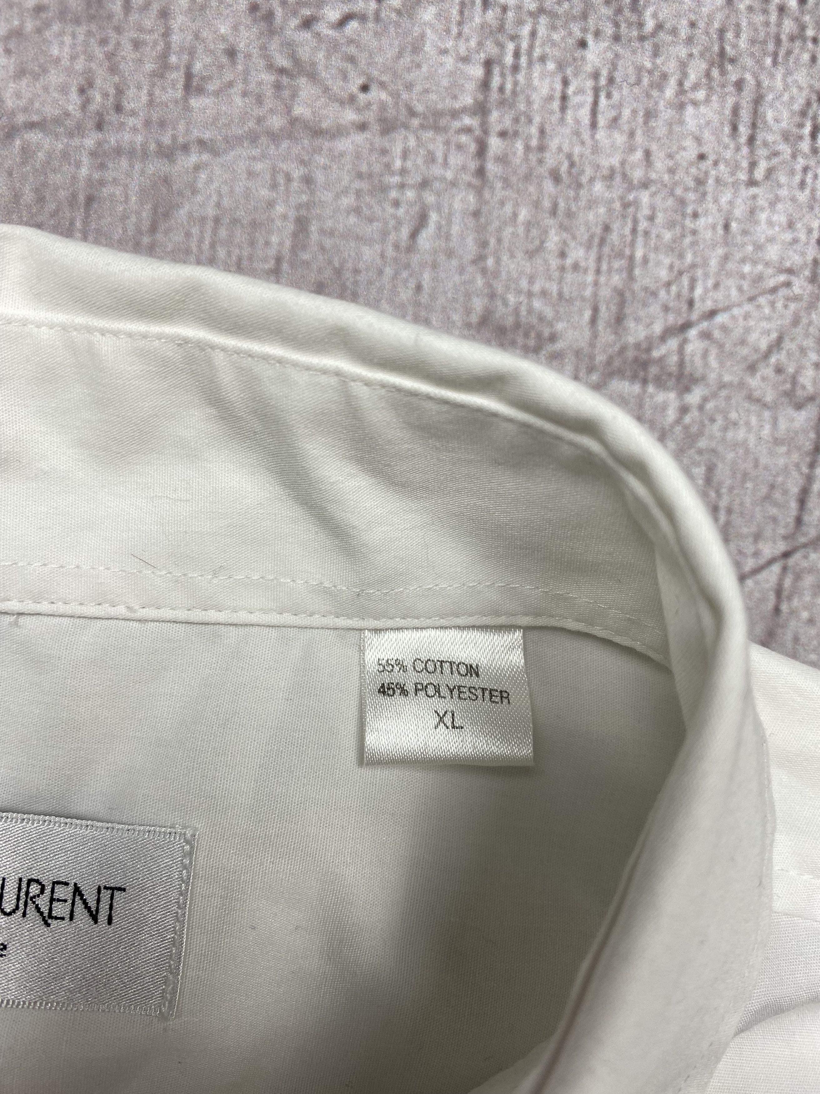 Yves Saint Laurent Ysl Pour Homme Vintage Mens Short Sleeve Shirt YSL Size US XL / EU 56 / 4 - 5 Thumbnail
