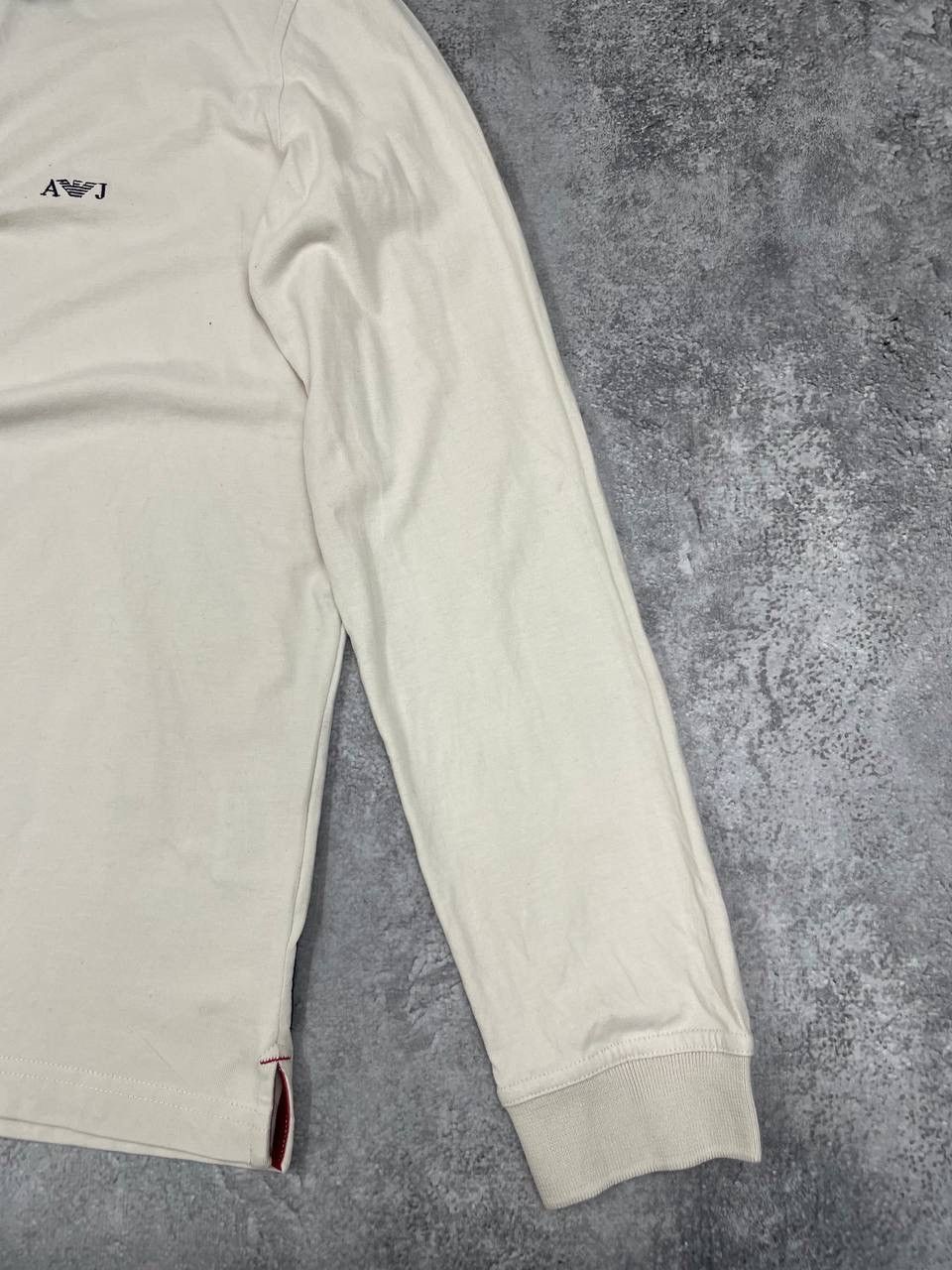Armani Armani Jeans Men Polo Shirt Long Sleeve Beige Size S Size US S / EU 44-46 / 1 - 5 Thumbnail