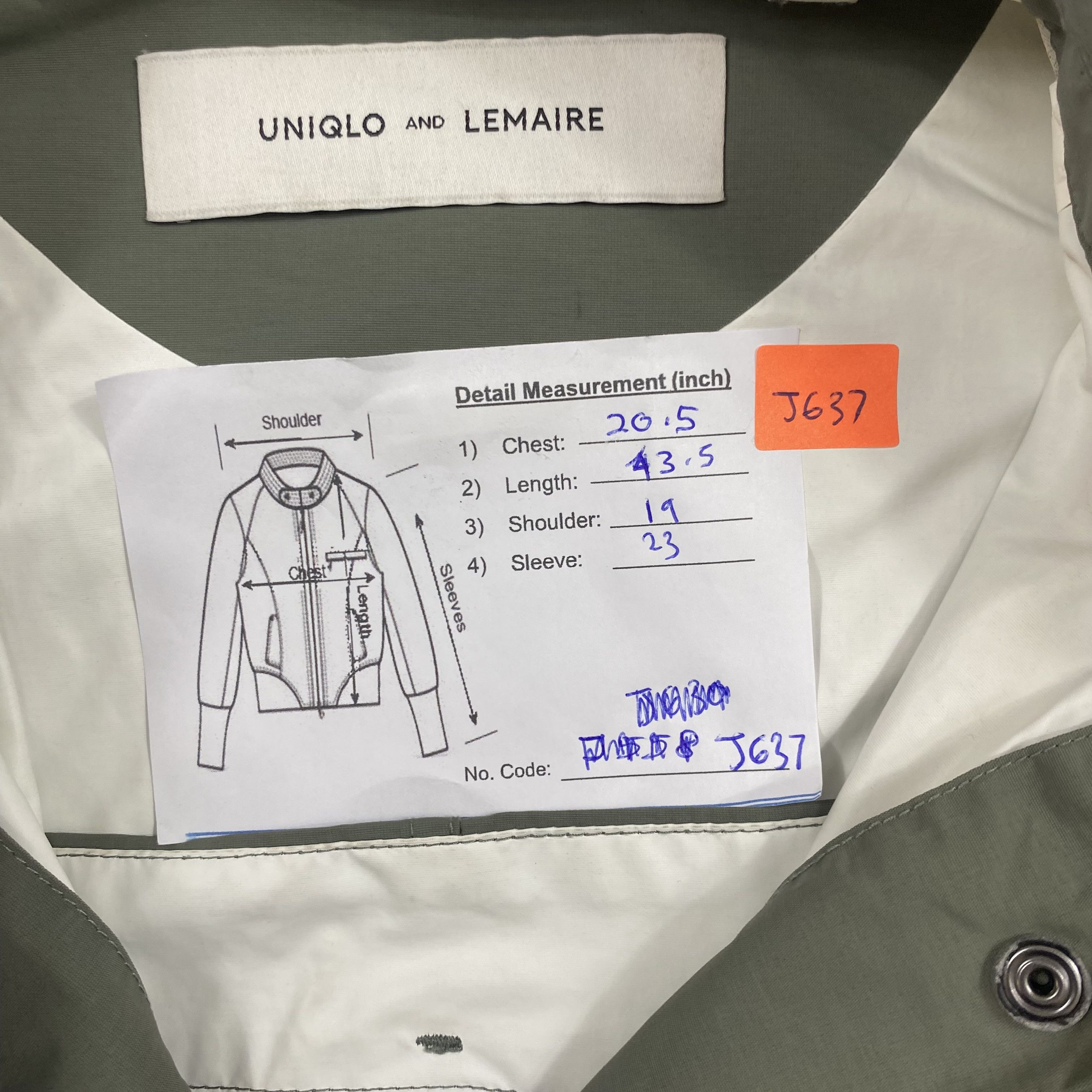 Lemaire VINTAGE UNIQLO AND LEMAIRE TRENCH COAT JACKET-J637 Size US M / EU 48-50 / 2 - 12 Thumbnail