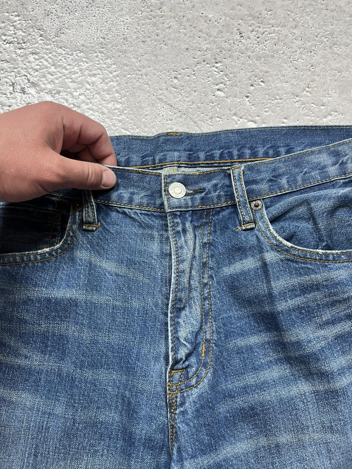 Polo Ralph Lauren Denim & Supply Ralph Lauren Slim Fit Jeans Medium Wash Size US 34 / EU 50 - 10 Thumbnail