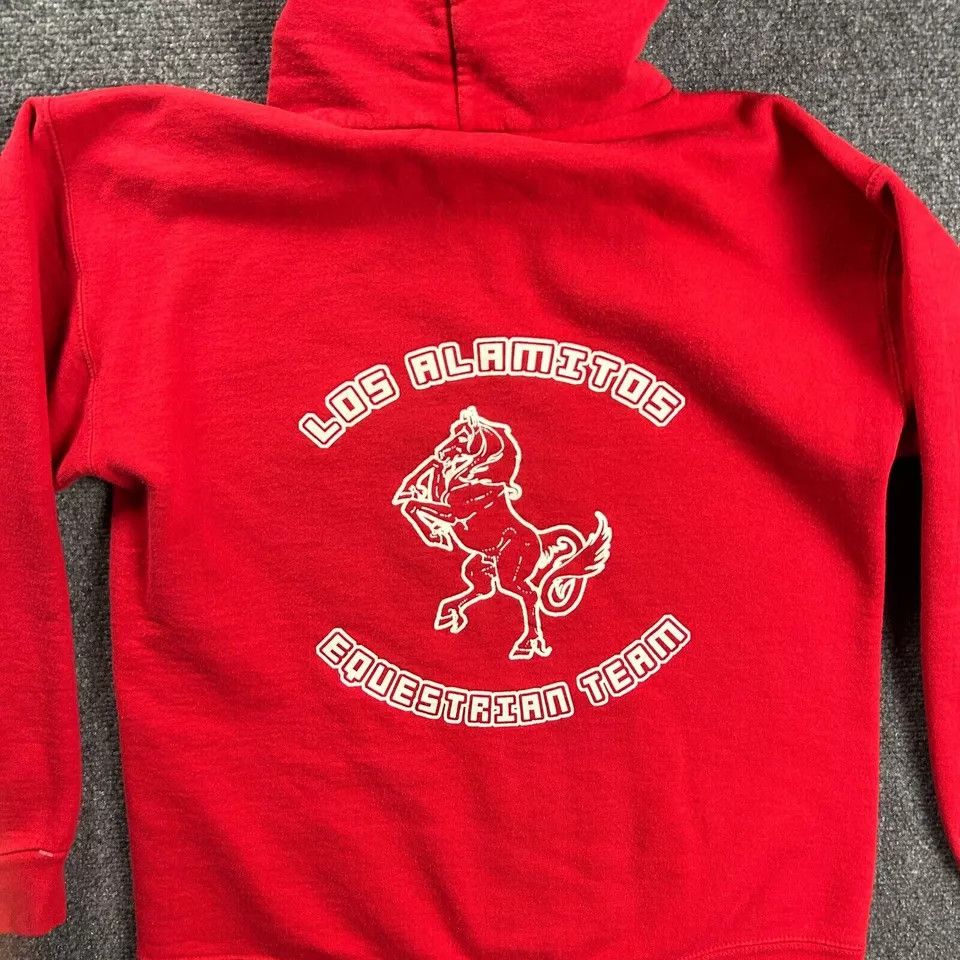 Hanes × Vintage Vintage Hanes Hoodie Small Pullover Los Alamitos Ultimate Size US S / EU 44-46 / 1 - 6 Thumbnail