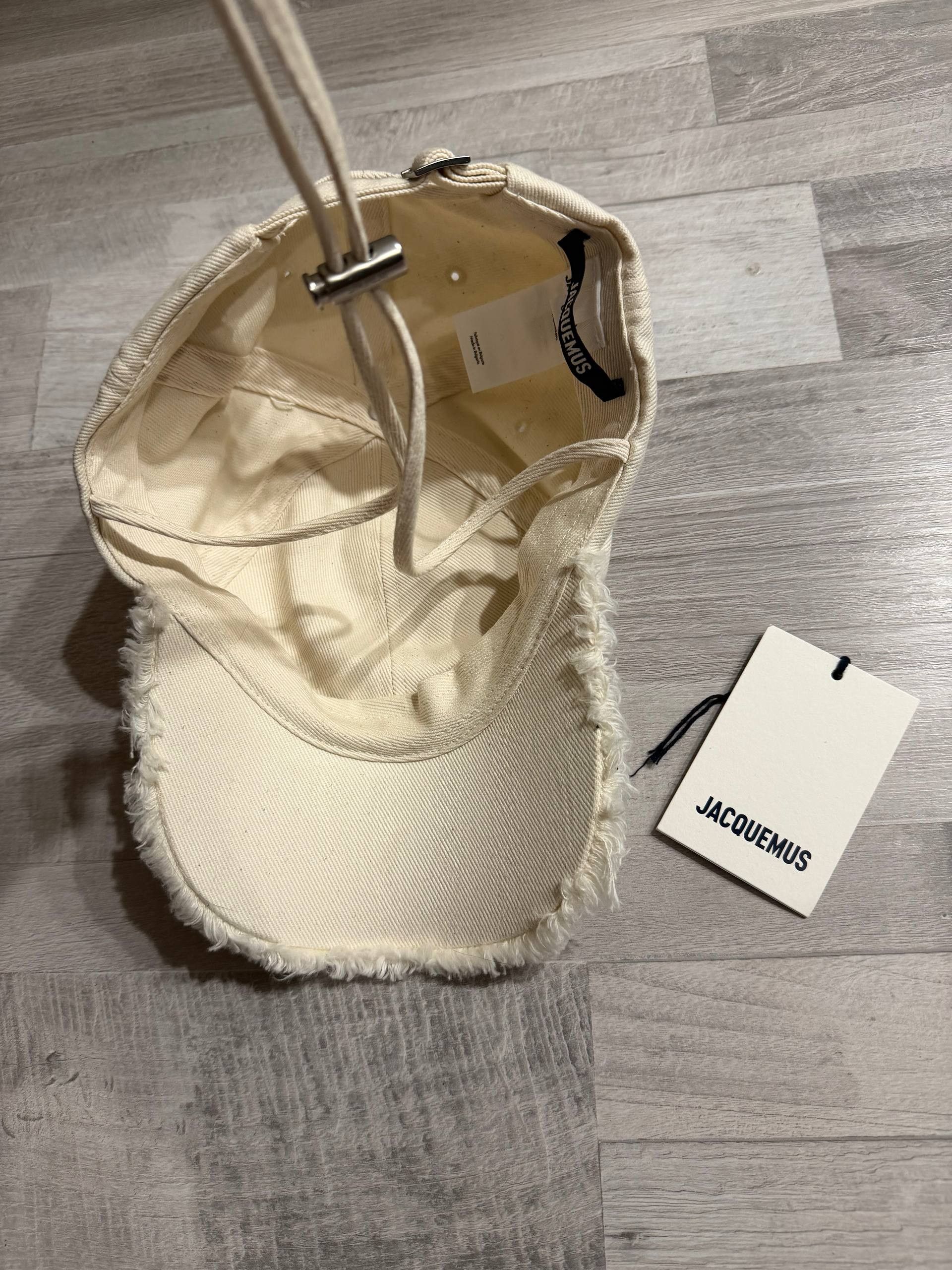 Jacquemus JACQUEMUS Beige 'The Artichaut' Cap Size ONE SIZE - 3 Thumbnail