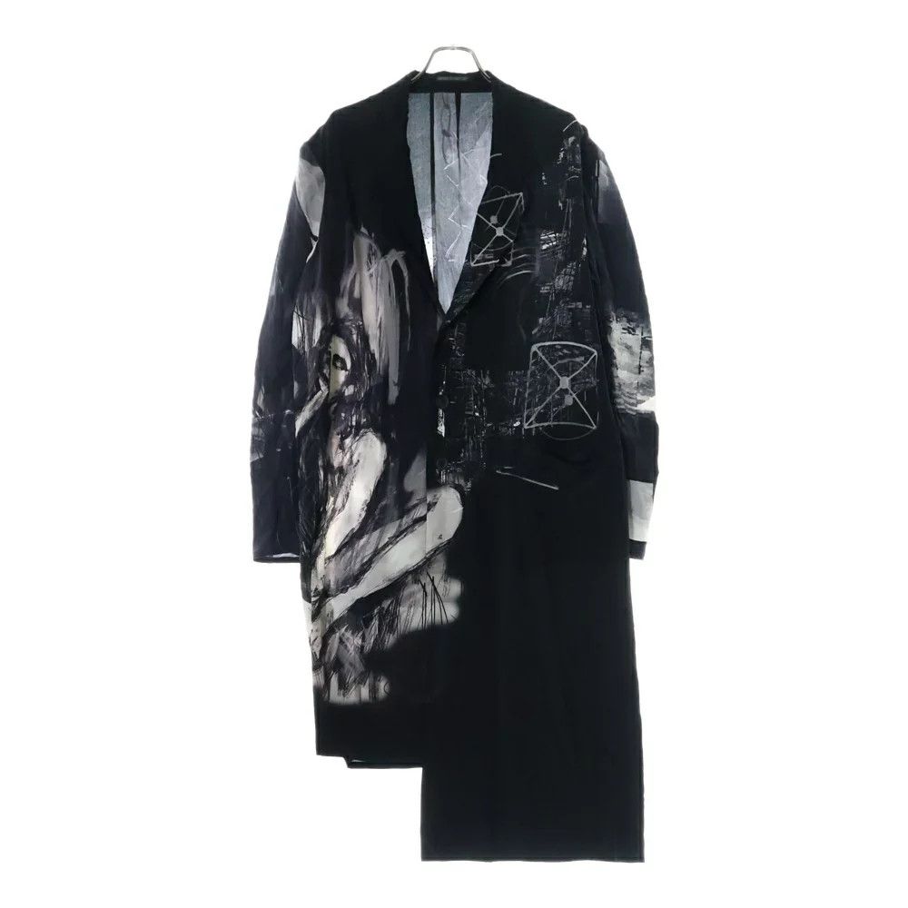 Yohji Yamamoto Yohji Yamamoto POUR HOMME//25SS PORTRAIT PRINT JACKET Size US M / EU 48-50 / 2 - 1 Thumbnail