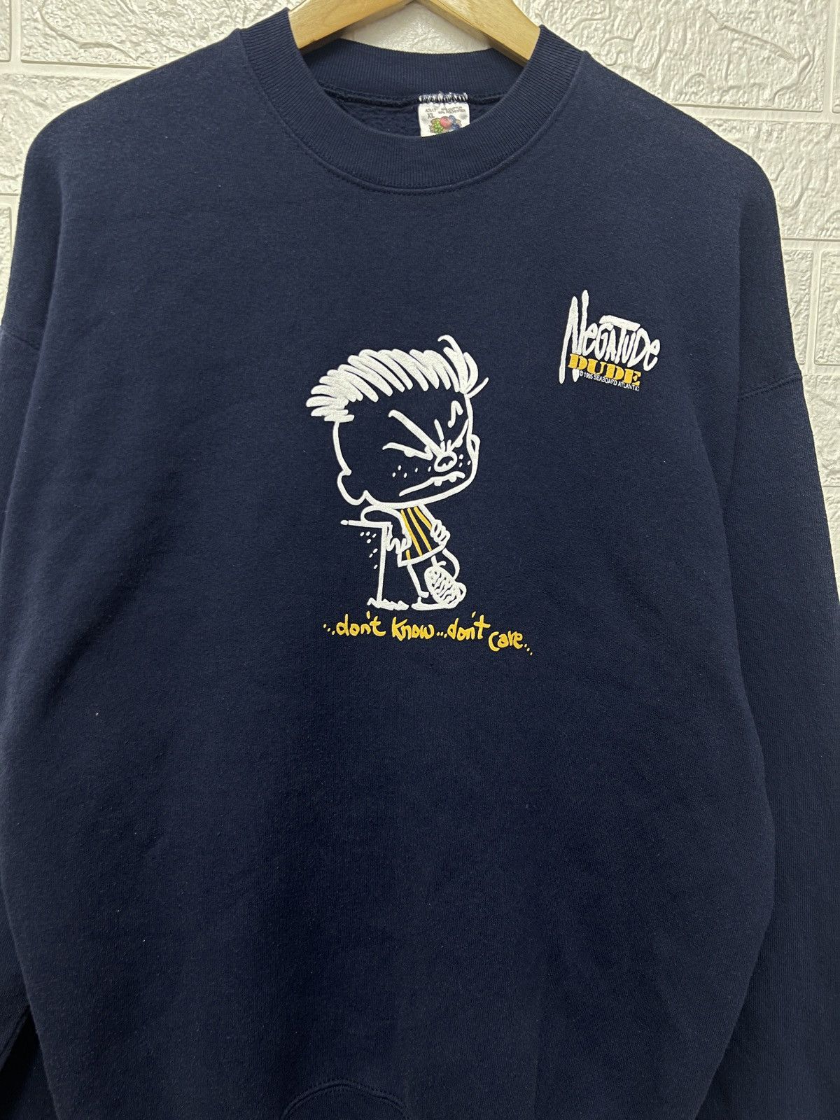 Designer × Vintage VINTAGE NEGATUDE DUDE 1995 SEABOARD ATLANTIC Size US XL / EU 56 / 4 - 1 Thumbnail