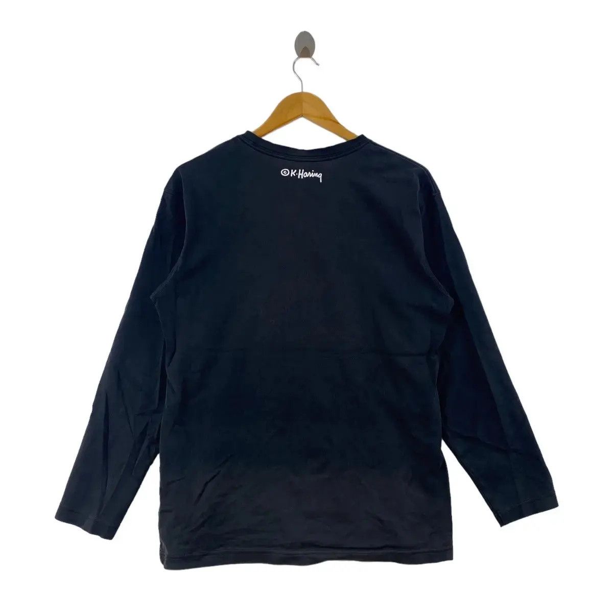 Keith Haring × Uniqlo UNIQLO x KEITH HARING STRESS Pop Art Tee Shirt Long Sleeve Size US M / EU 48-50 / 2 - 4 Thumbnail
