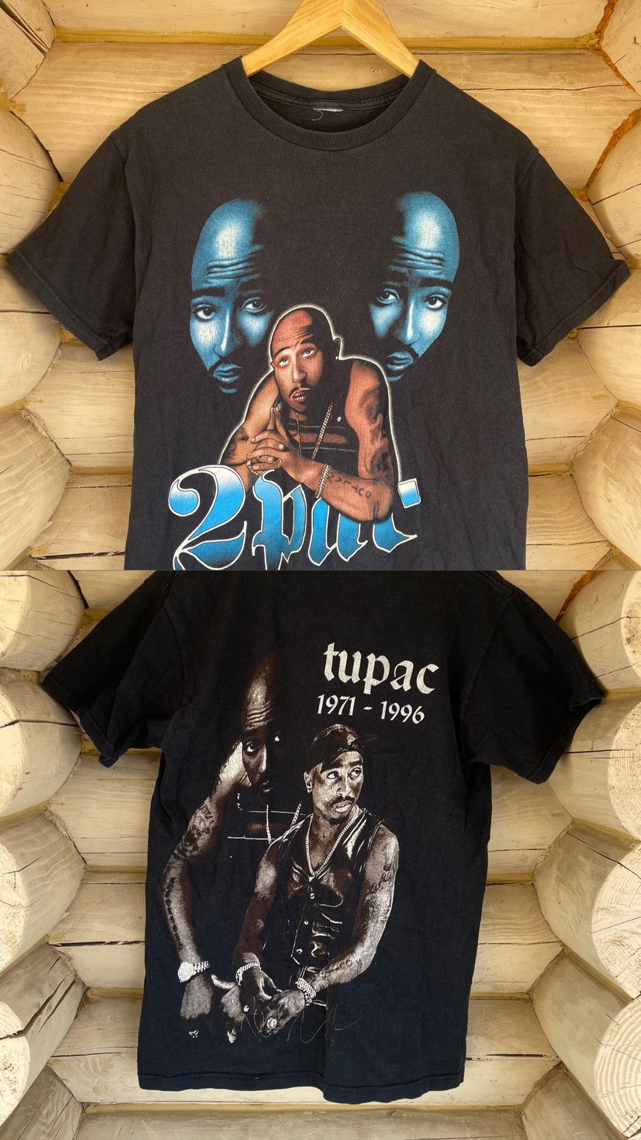 Rap Tees × Vintage Y2K Vintage Tupac 2pac R.I.P Memory t-shirt tee Size US M / EU 48-50 / 2 - 1 Thumbnail