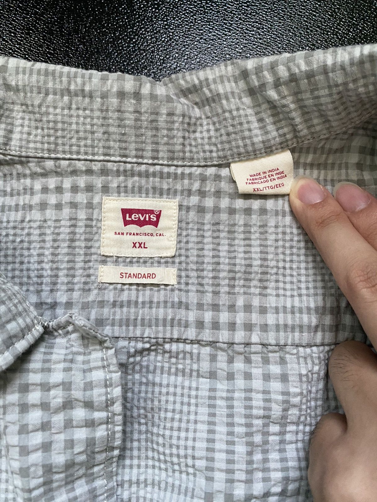 Levi's Gray Levi’s Button Up Size US XXL / EU 58 / 5 - 4 Thumbnail