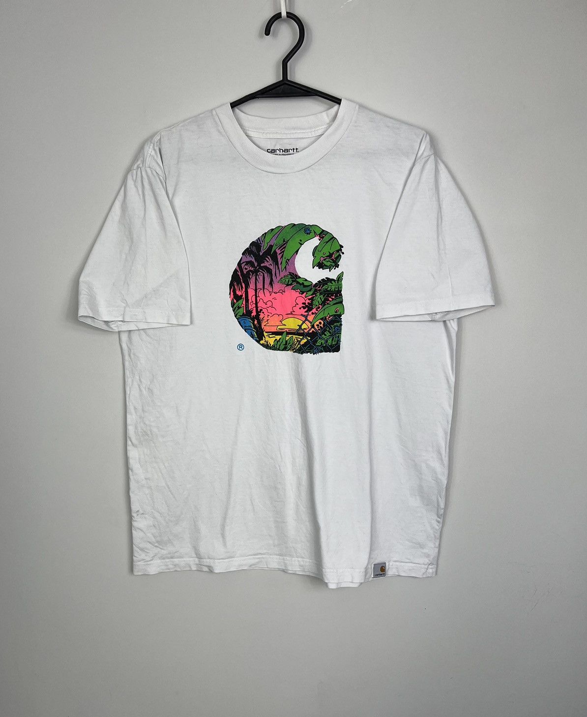 Carhartt Tshirt Carhartt big logo great Size US M / EU 48-50 / 2 - 1 Thumbnail