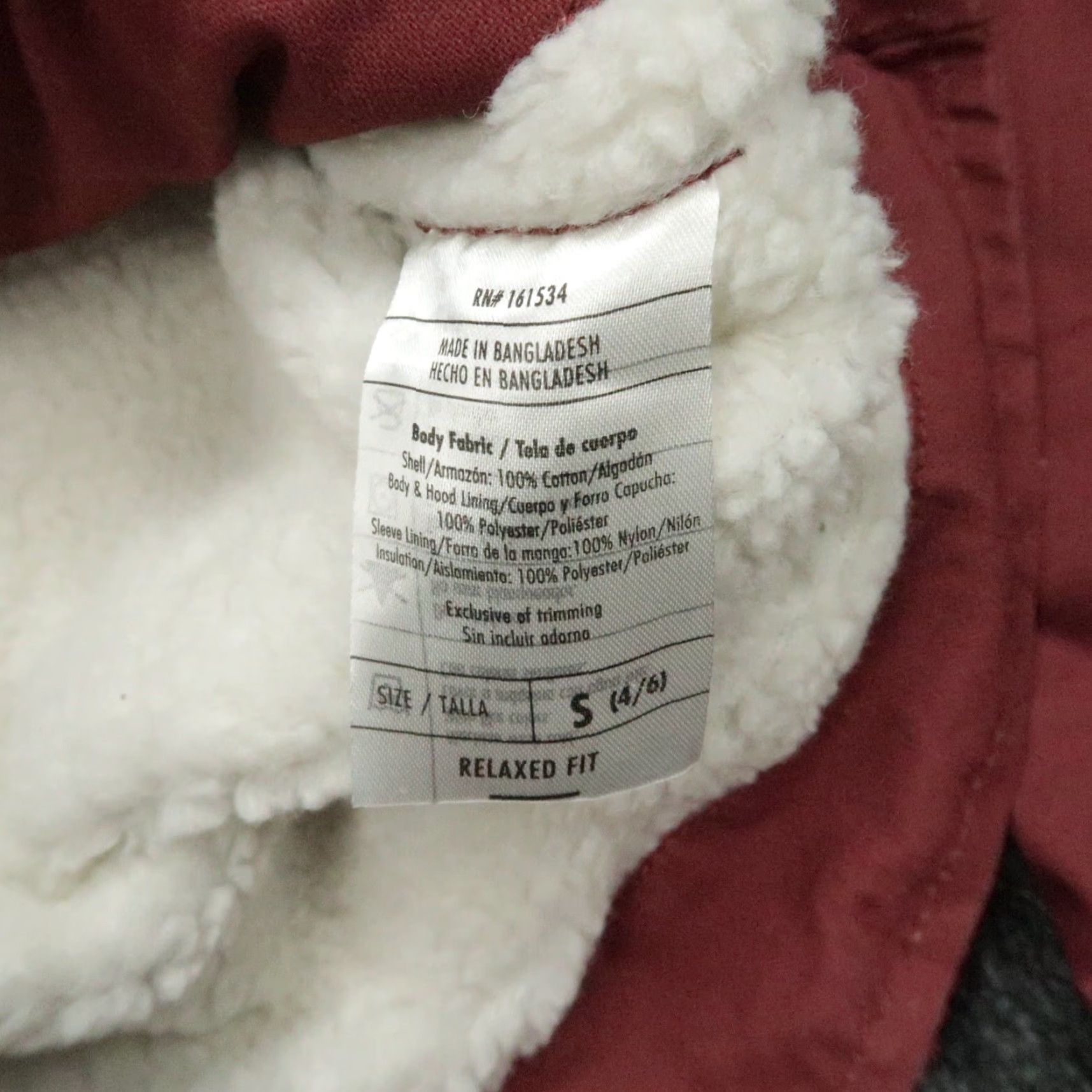 Eddie Bauer Eddie Bauer Jacket Womens Small Red Canvas Sherpa Lined Workwear NWT Size S / US 4 / IT 40 - 6 Thumbnail