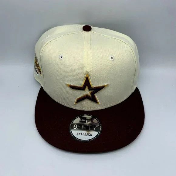 New Era Houston Astros World Series 9Fifty New Era Hat Snapback Cap Size ONE SIZE - 1 Thumbnail