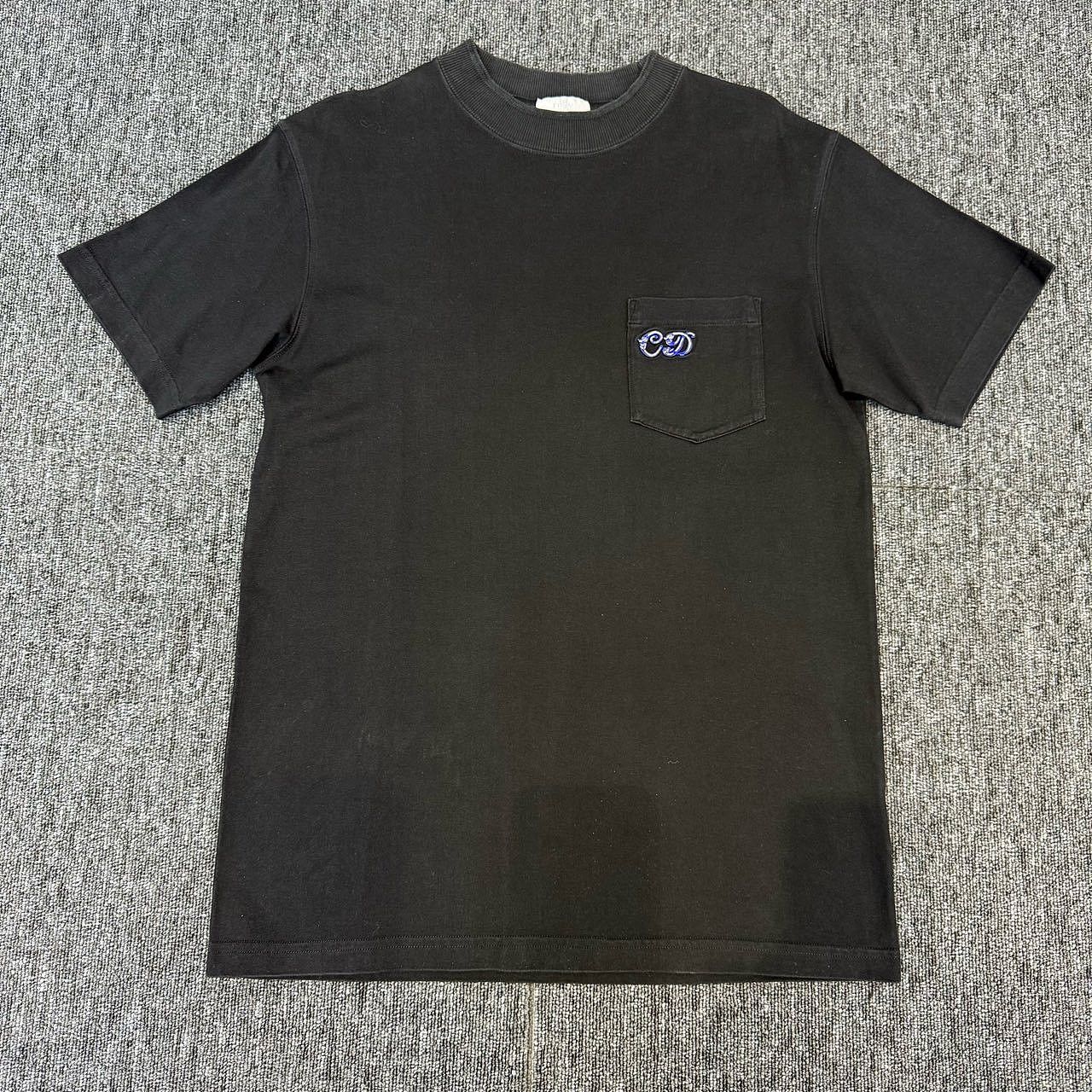 Dior × Stussy Dior x Stussy bee embroidered t-shirt tee t black