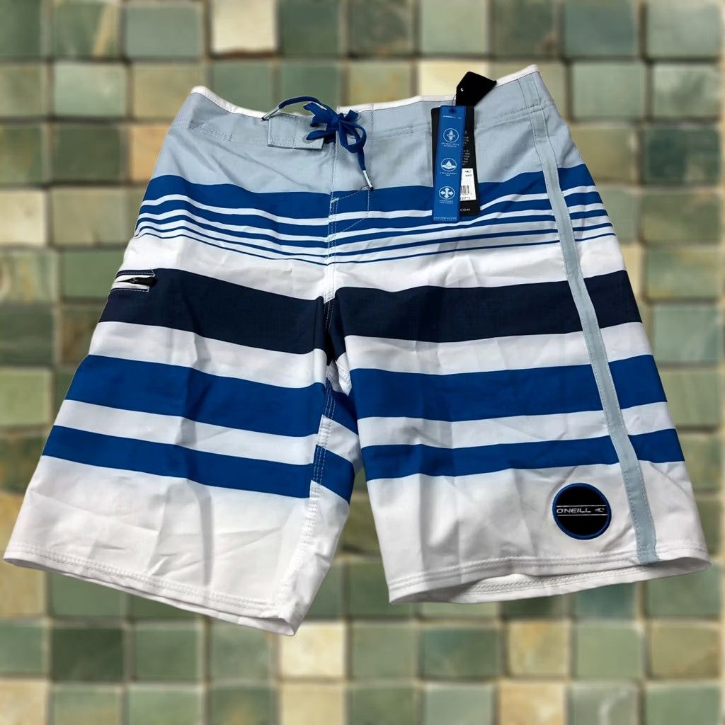 O'Neill VINTAGE O'neill NWT Hyperfreak 27 Mens Board Shorts Beach Surf Swim Shorts Size US 27 - 1 Thumbnail