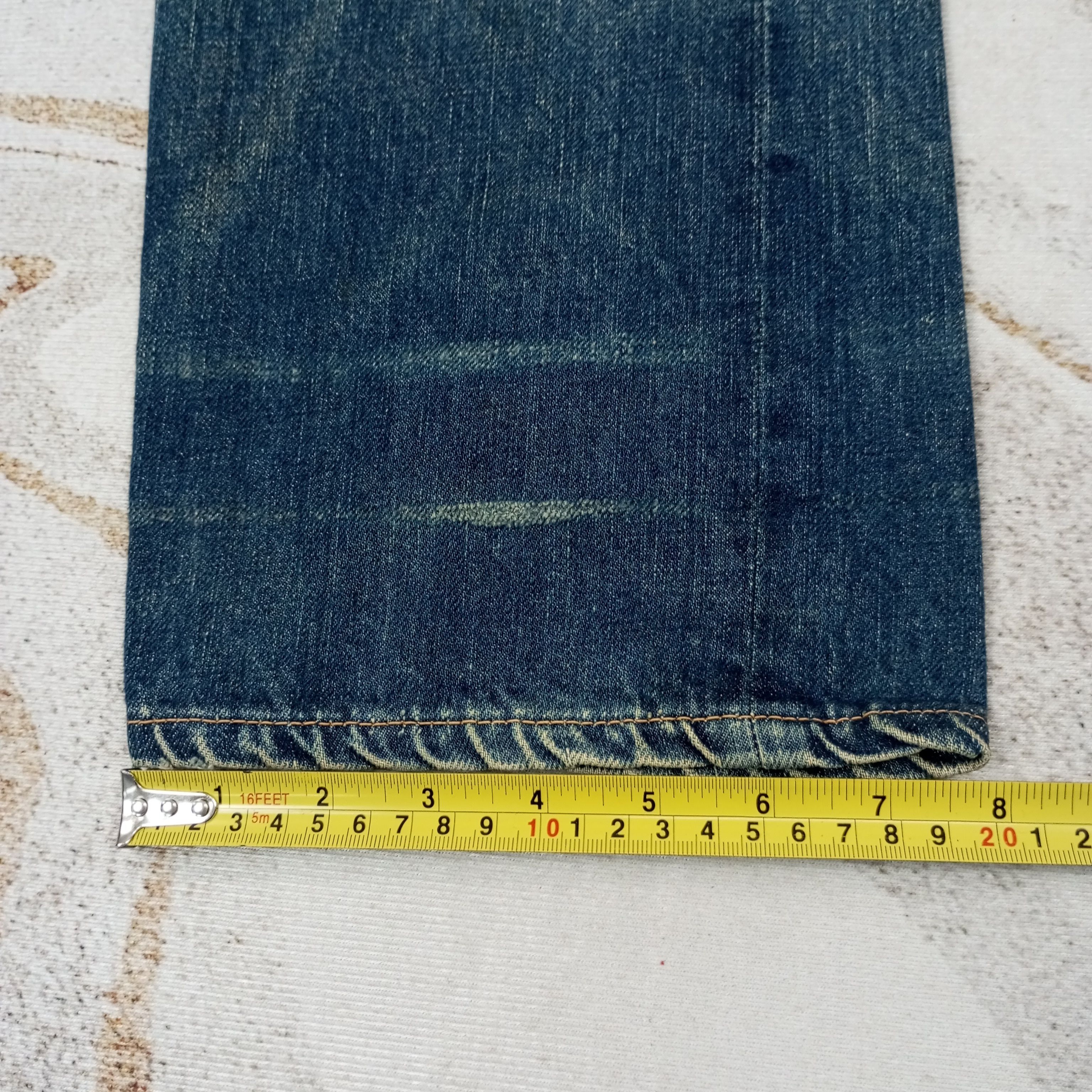 Evisu Evis Japanese Brand Custom Daicock Jeans c235n26 Size US 28 / EU 44 - 8 Thumbnail