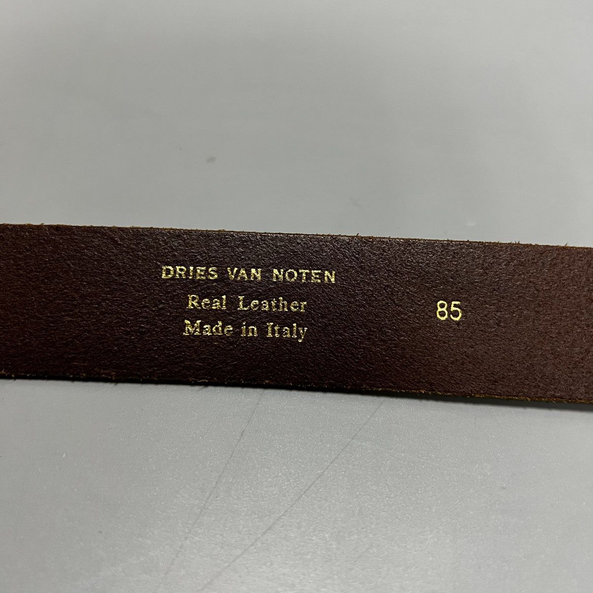 Dries Van Noten Dries Van Noten Leather Belt adorned with buttons Size 32 - 17 Thumbnail