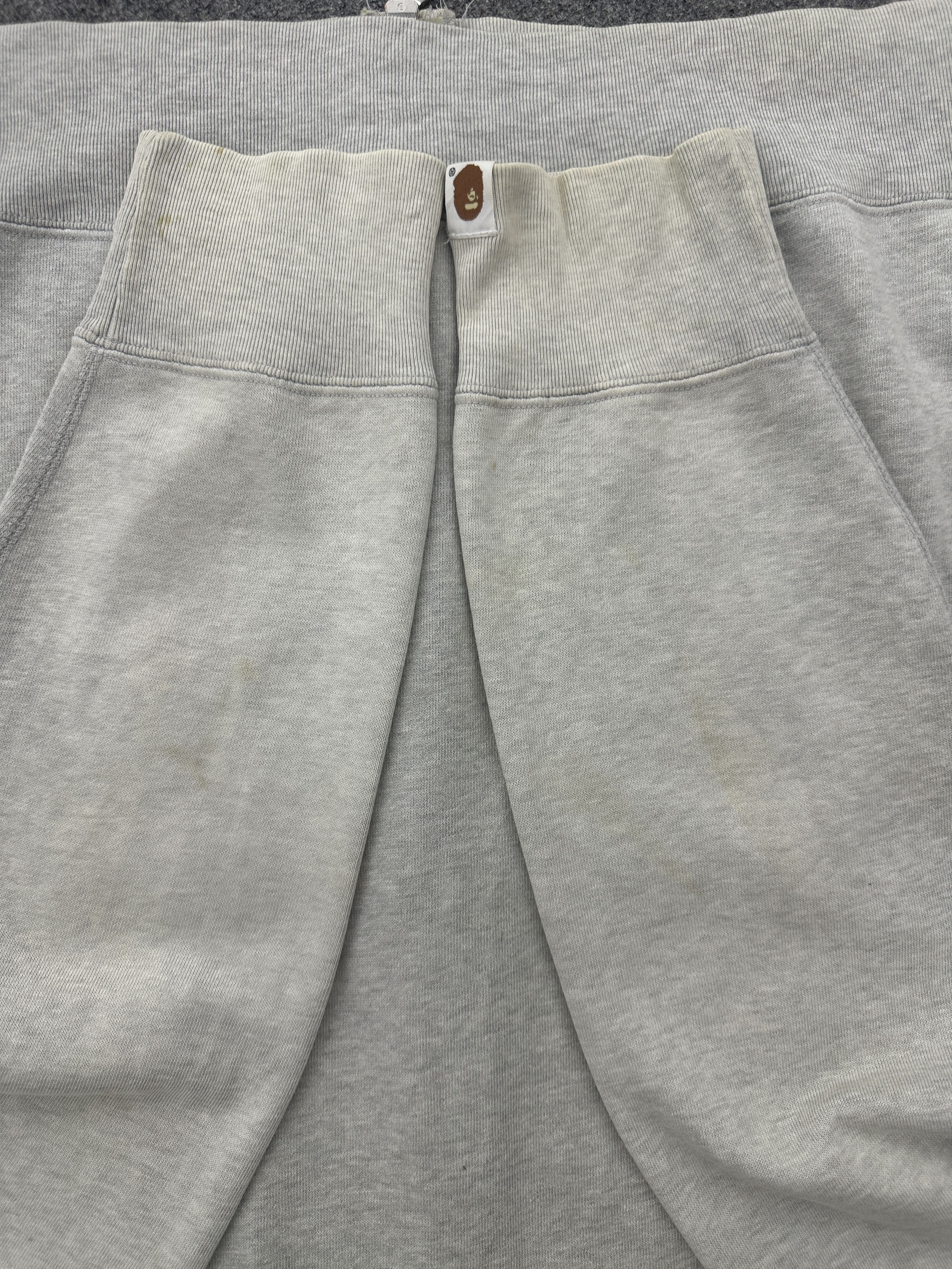 Bape A Bathing Ape BAPE Star Logo Grey Full-Zip Hoodie BP007 Size US XXL / EU 58 / 5 - 11 Thumbnail