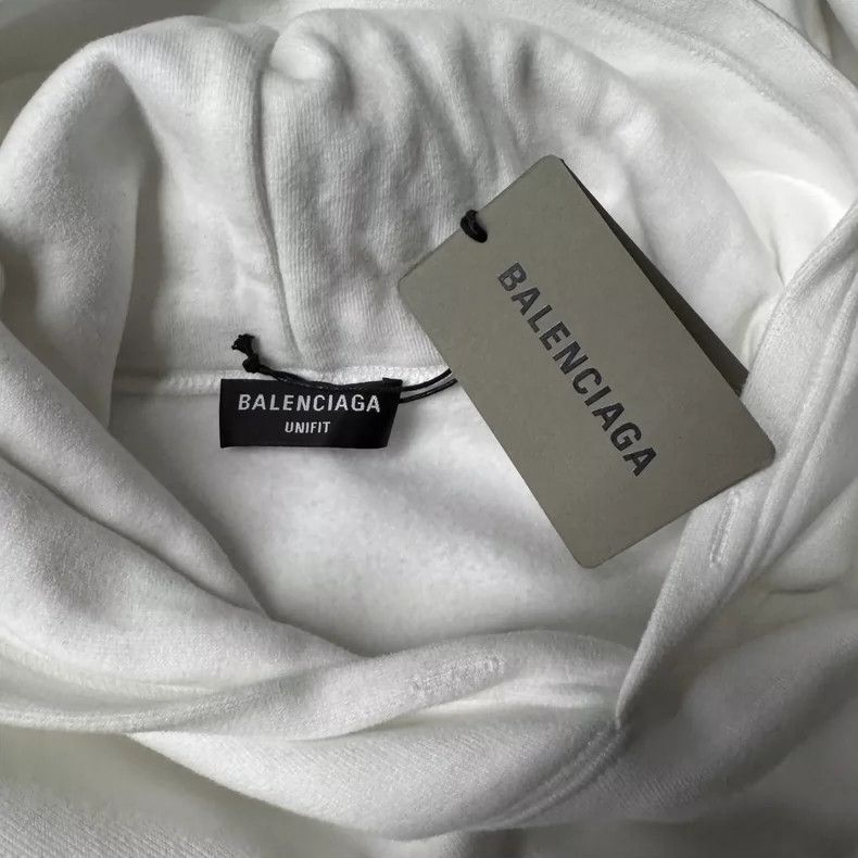 Balenciaga Balenciaga Rainbow flag white hoodie Size US XS / EU 42 / 0 - 6 Thumbnail