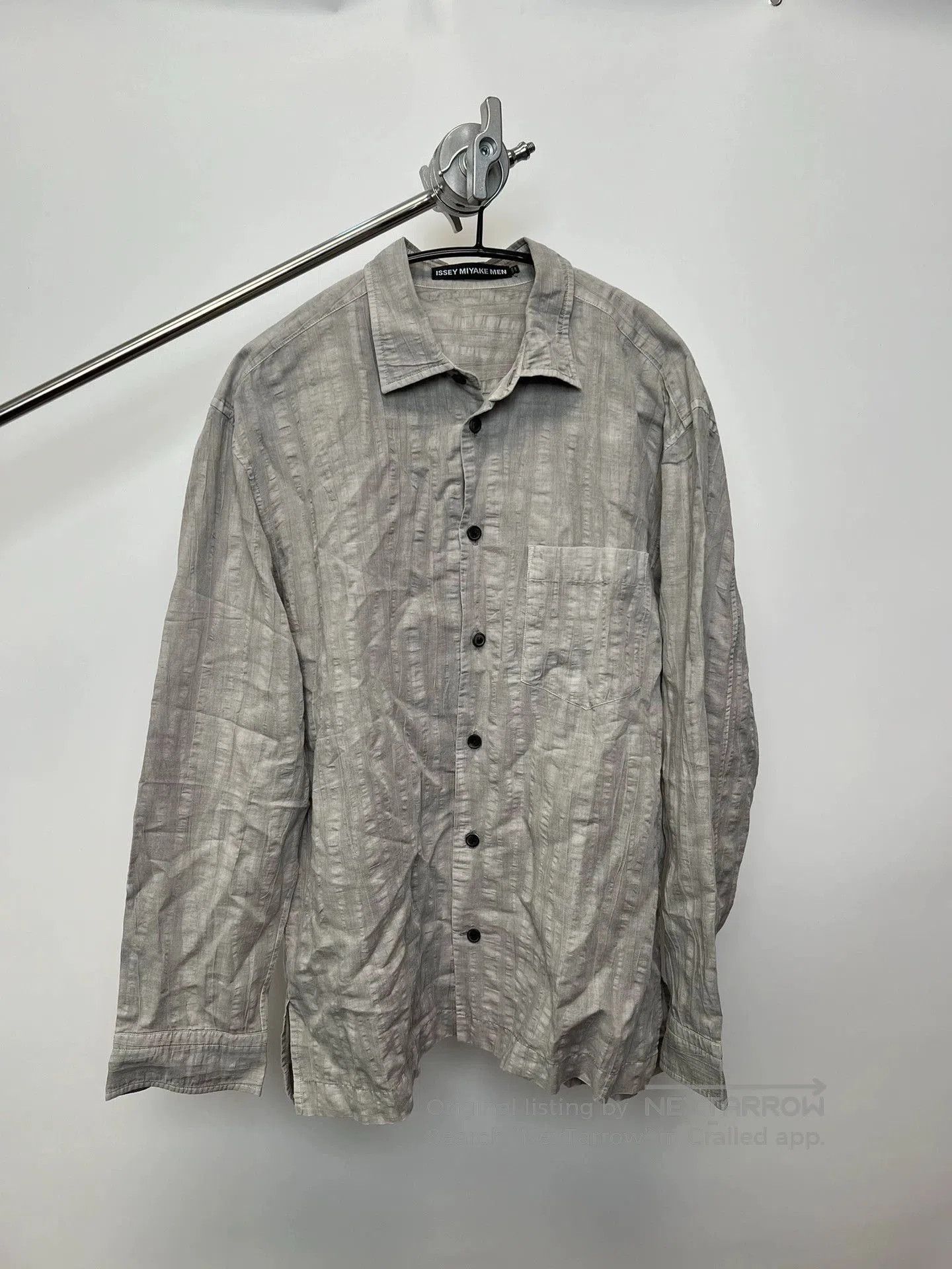 Issey Miyake Gray Long. Size US M / EU 48-50 / 2 - 2 Thumbnail