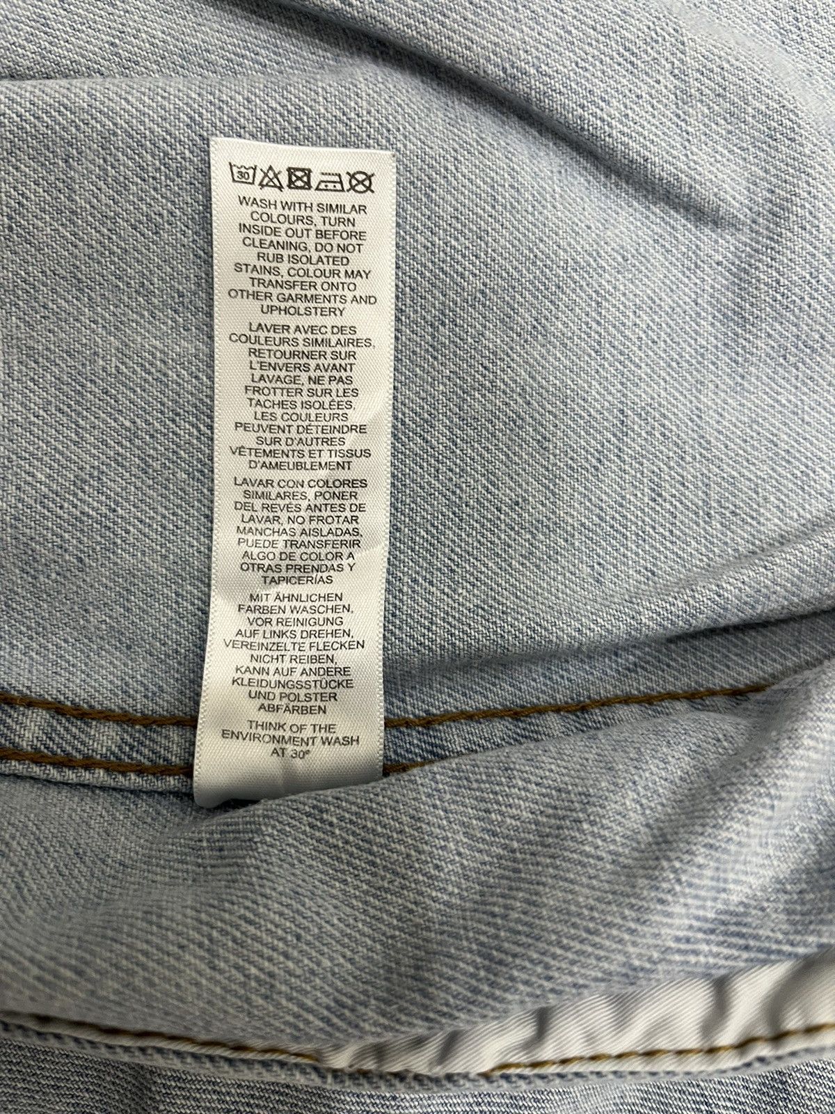 Asos Asos Ripped Trucker Denim Jacket Size US L / EU 52-54 / 3 - 12 Thumbnail