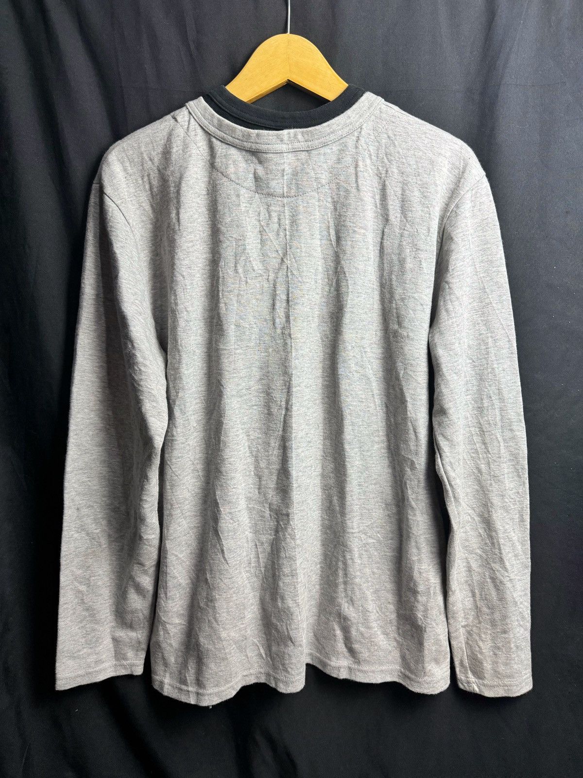 If Six Was Nine × Japanese Brand × Le Grande Bleu (L.G.B.) Double Collar Poem Japanese Long Sleeve ifsix lgb style Size US L / EU 52-54 / 3 - 4 Thumbnail