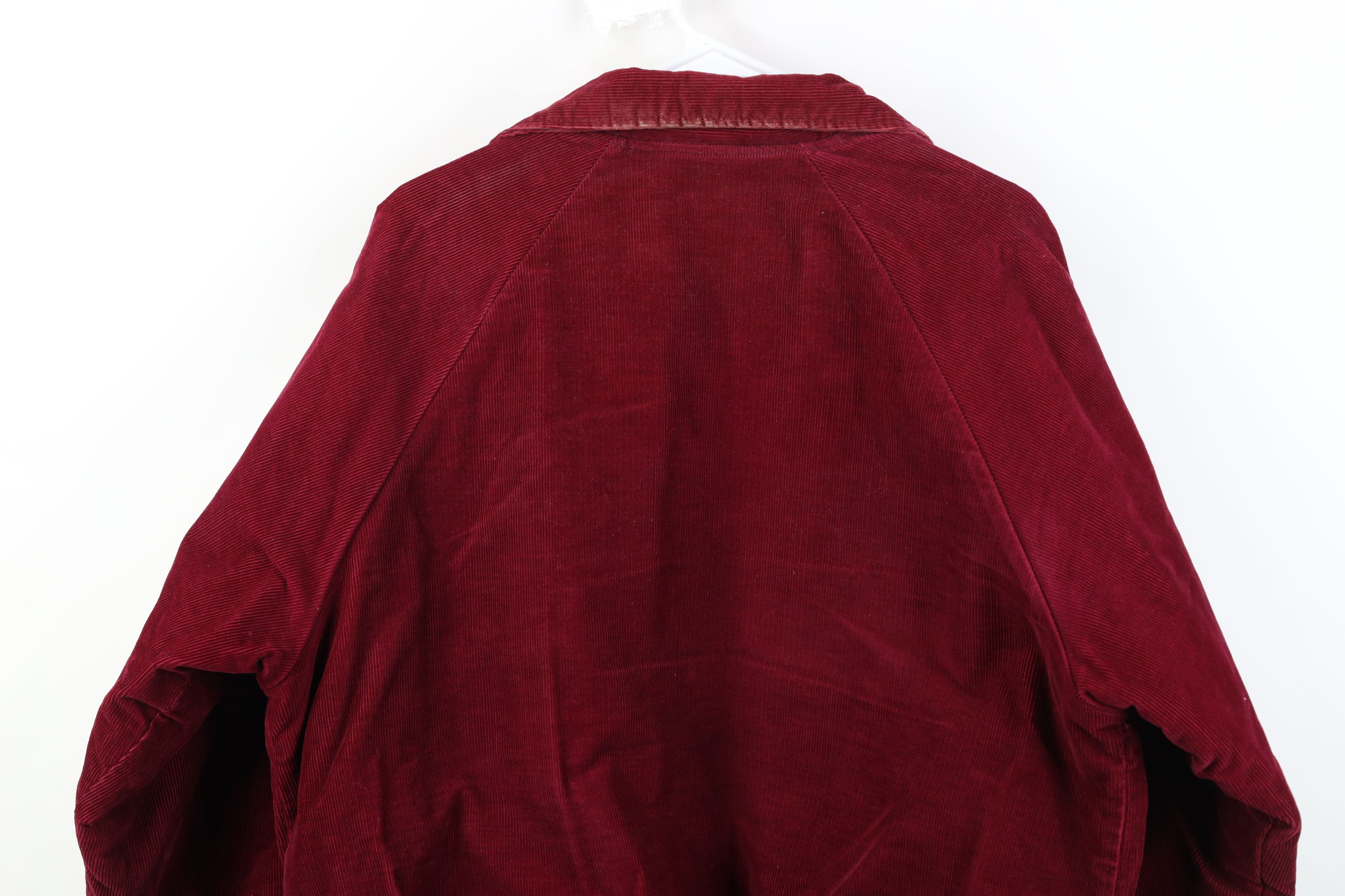 Vintage Vintage 80s 90s Powertrain Quilted Corduroy Bomber Jacket Size US XL / EU 56 / 4 - 14 Thumbnail
