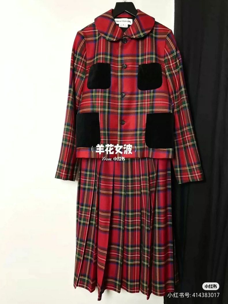 Comme des Garcons Comme Des Garcons Girl series wool coat + wool skirt Size S / US 4 / IT 40 - 9 Thumbnail