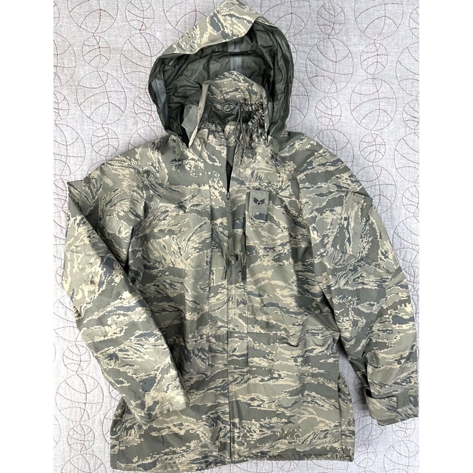 Propper VINTAGE PROPPER US AIR FORCE Parka Jacket Camouflage Military Outdoor Wind-Resistant Hooded - No, wait. Size US M / EU 48-50 / 2 - 2 Thumbnail