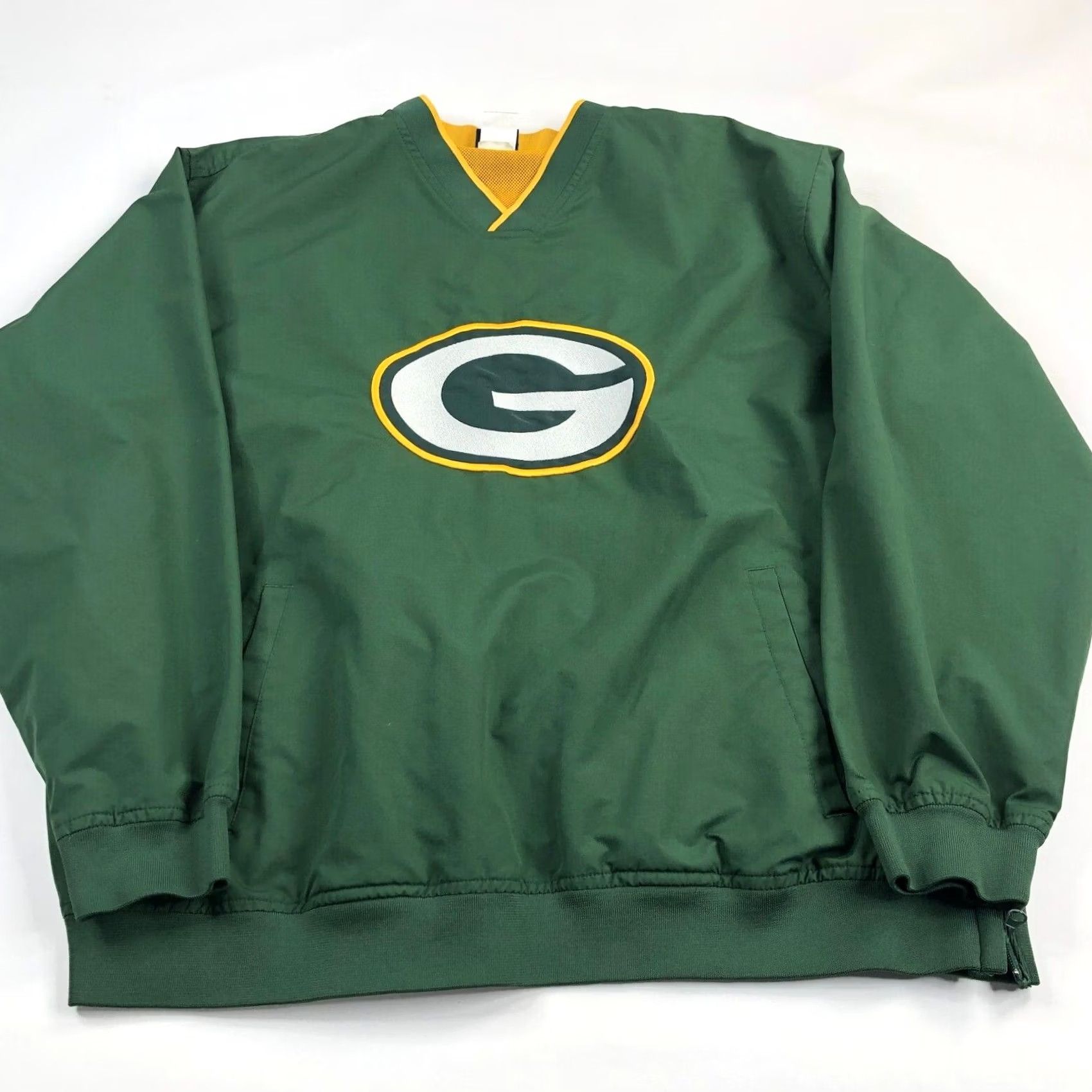 NFL NFL Team Apparel Green Bay Packers Pullover Jacket Men XL EUC Size US XL / EU 56 / 4 - 2 Thumbnail