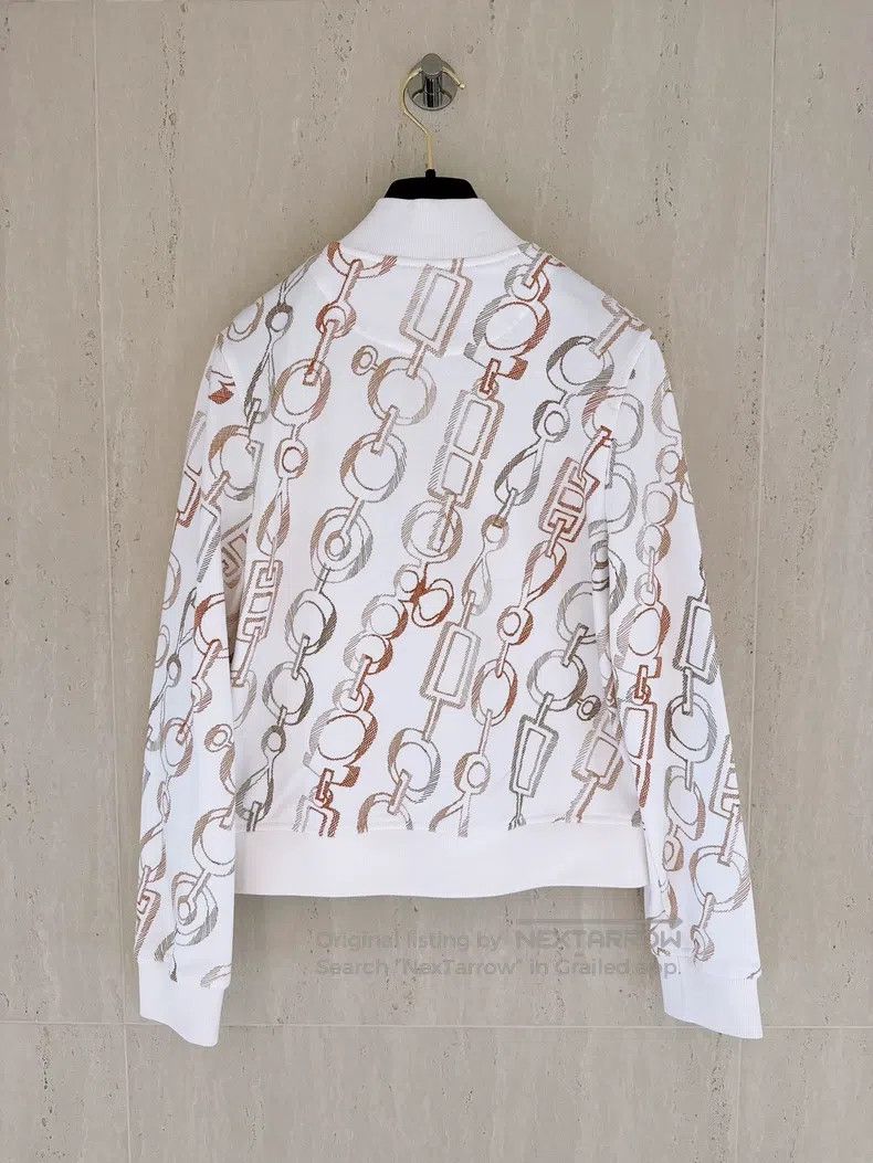Other Hermes Spinning Rhythm White Baseball Jacket Size XS / US 0-2 / IT 36-38 - 2 Thumbnail