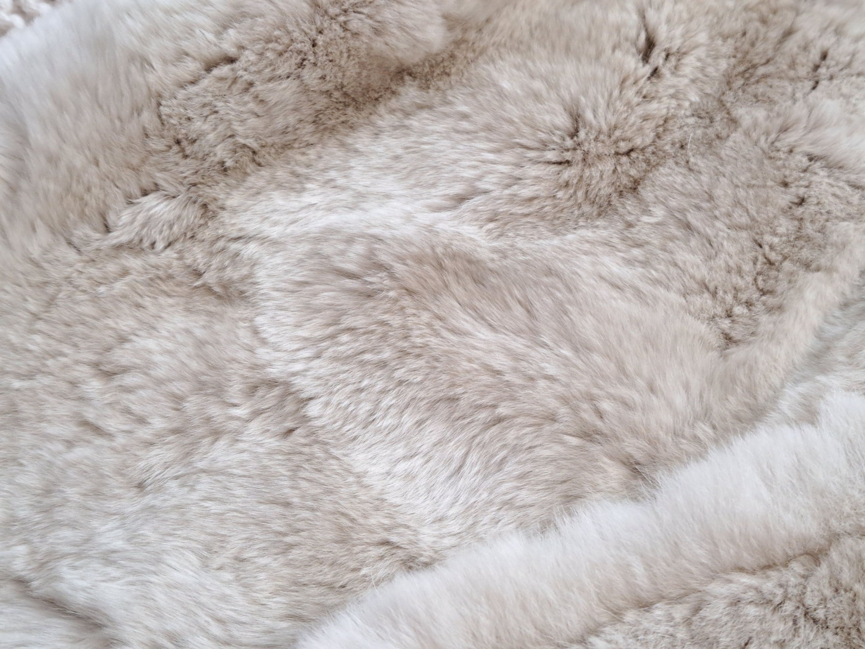 Peserico PESERICO real rabbit fur & knit-back vest. Size 46IT Size L / US 10 / IT 46 - 14 Thumbnail