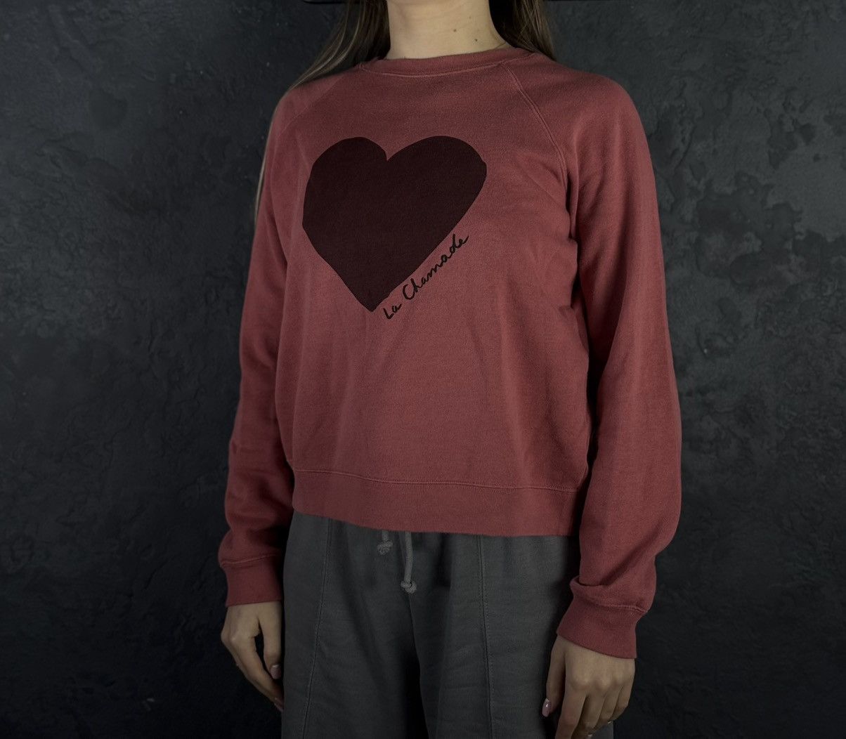 Sezane Sezane La Chamade Women's Sweatshirt Heart Design Size S Size S / US 4 / IT 40 - 1 Thumbnail