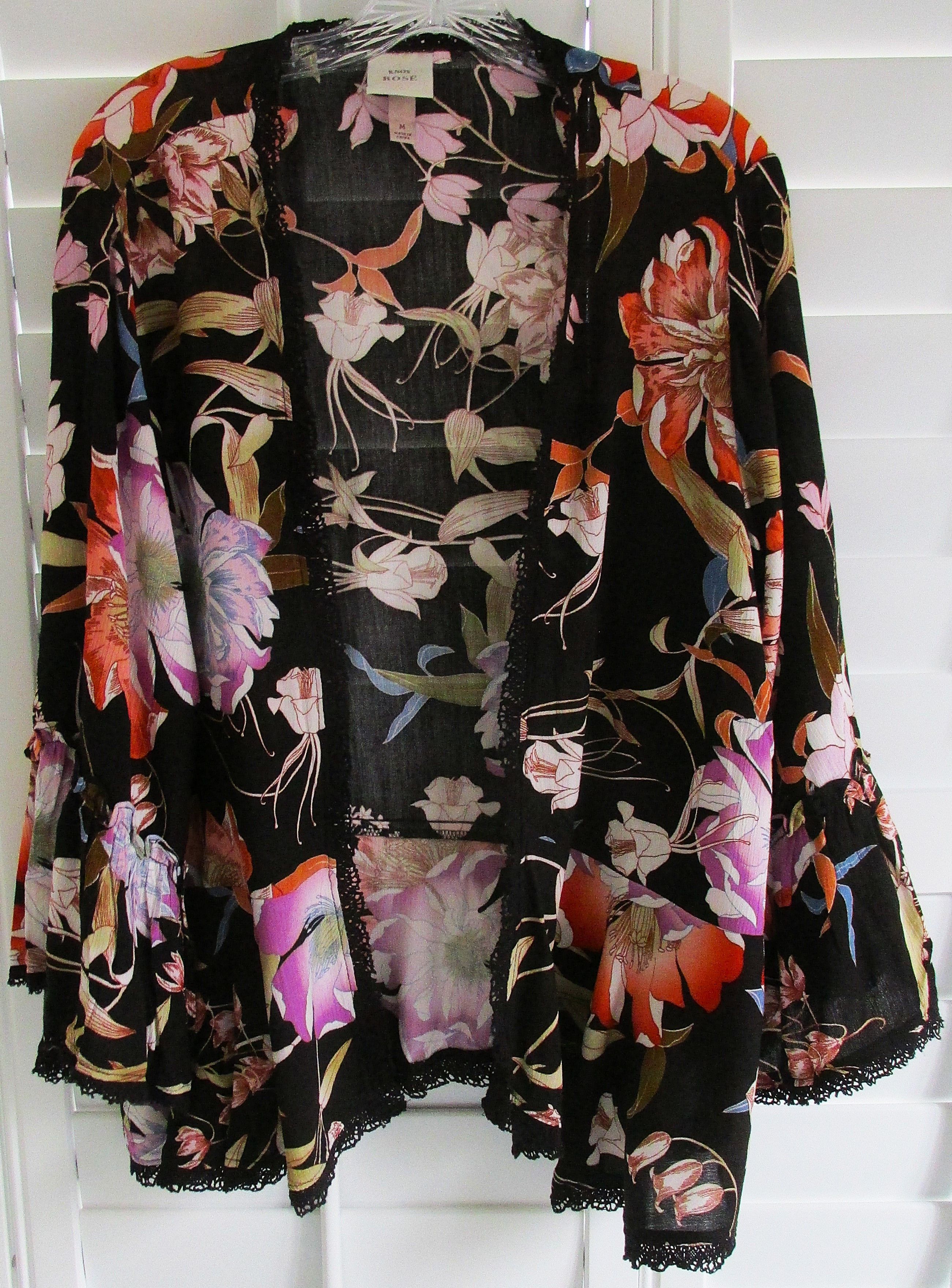 Other Knox Rose Women's Open Front Blouse Size Medium Size M / US 6-8 / IT 42-44 - 1 Thumbnail